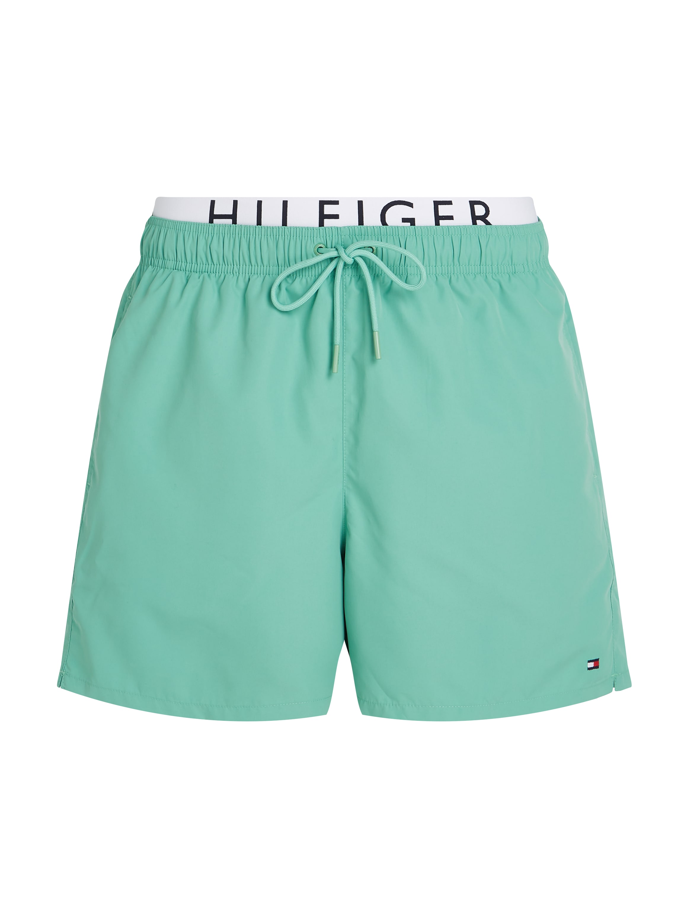 Tommy Hilfiger Swimwear Badeshorts »MEDIUM DRAWSTRING DW«, mit Bindeband, mit Logoschriftzug