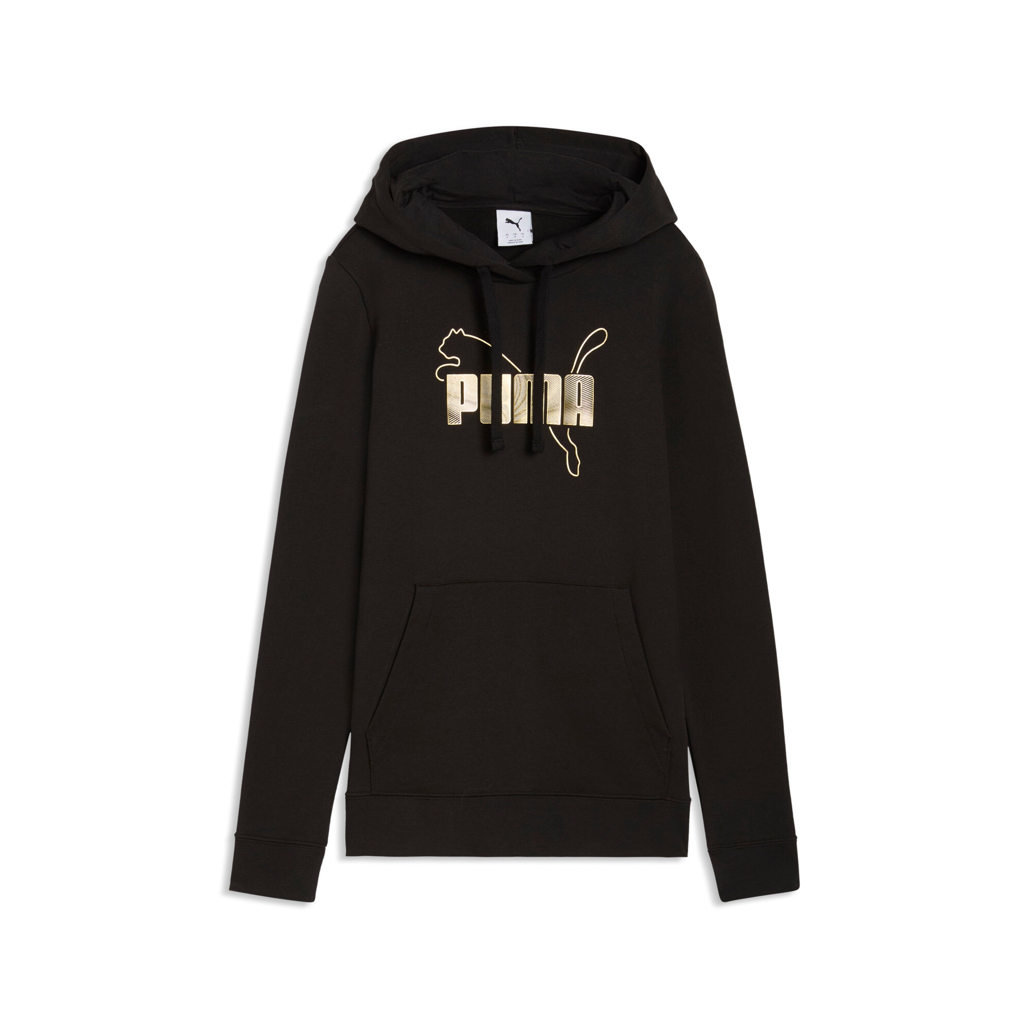 PUMA Kapuzensweatshirt "ESS LOGO LAB METALLIC HOODIE TR", Regular Fit, mit günstig online kaufen