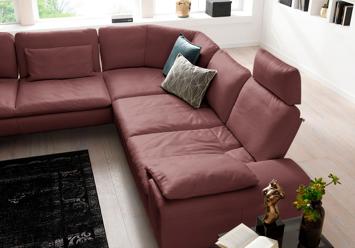 W.SCHILLIG Ecksofa "valentinoo, Designsofa, elegant und bequem, L-Form" mit günstig online kaufen