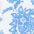 blau gemustert