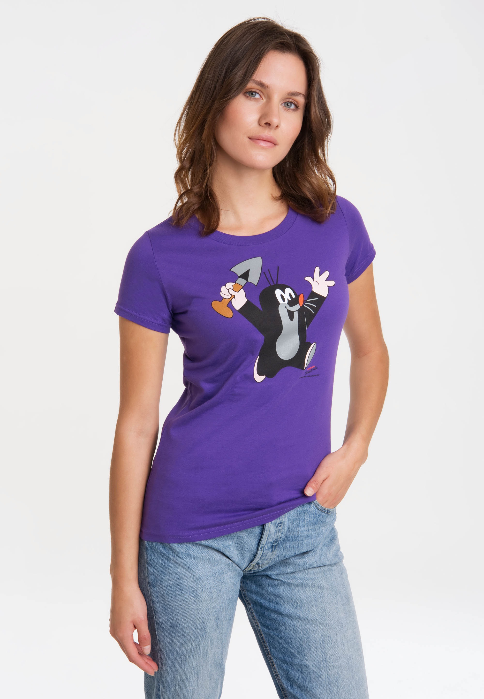 LOGOSHIRT T-Shirt »Der kleine Maulwurf«, Originaldesign BAUR lizenziertem | mit kaufen