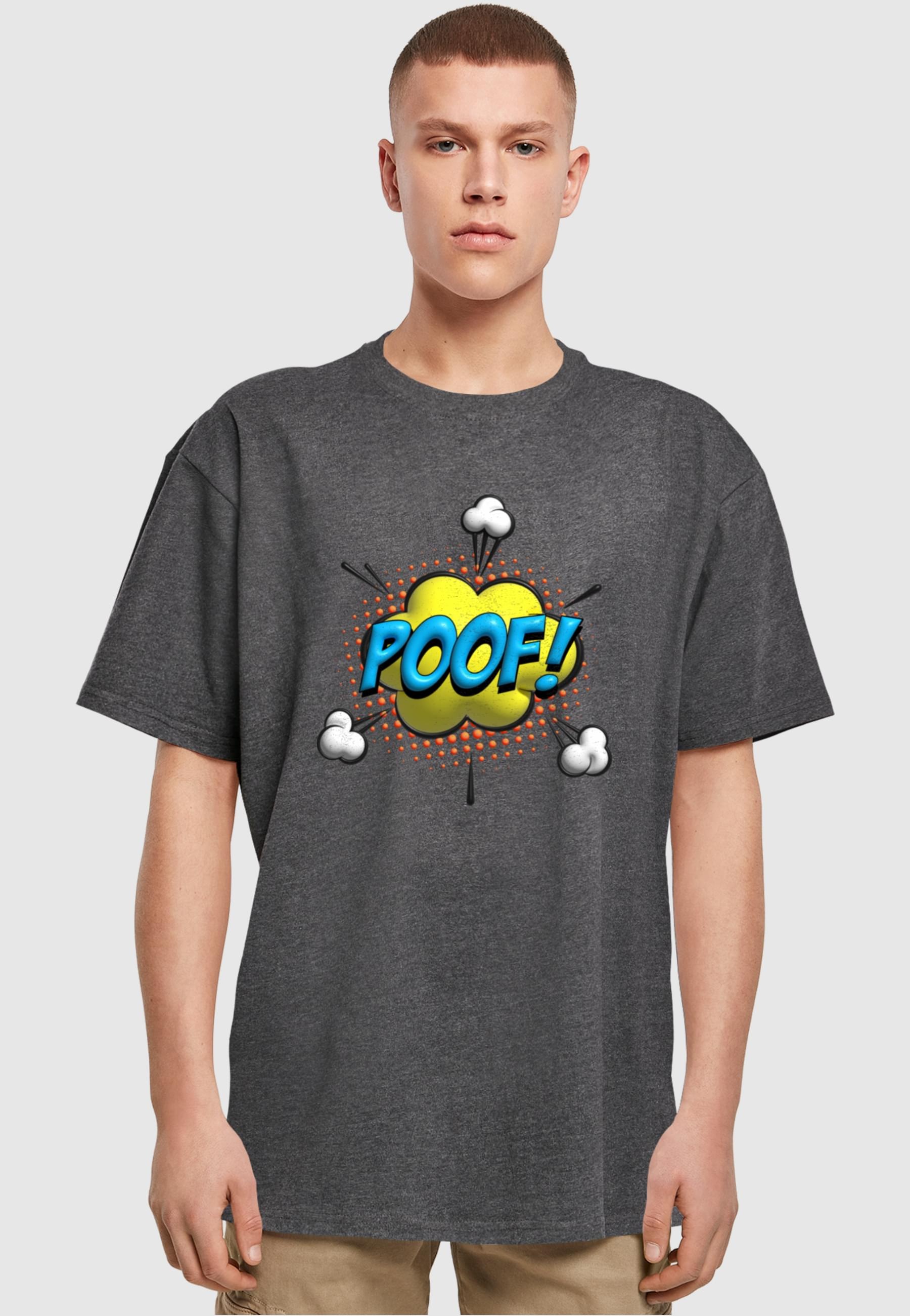 Merchcode T-Shirt »Merchcode Herren POOF Comic Heavy Oversized Tee« 1 Stk. tlg.