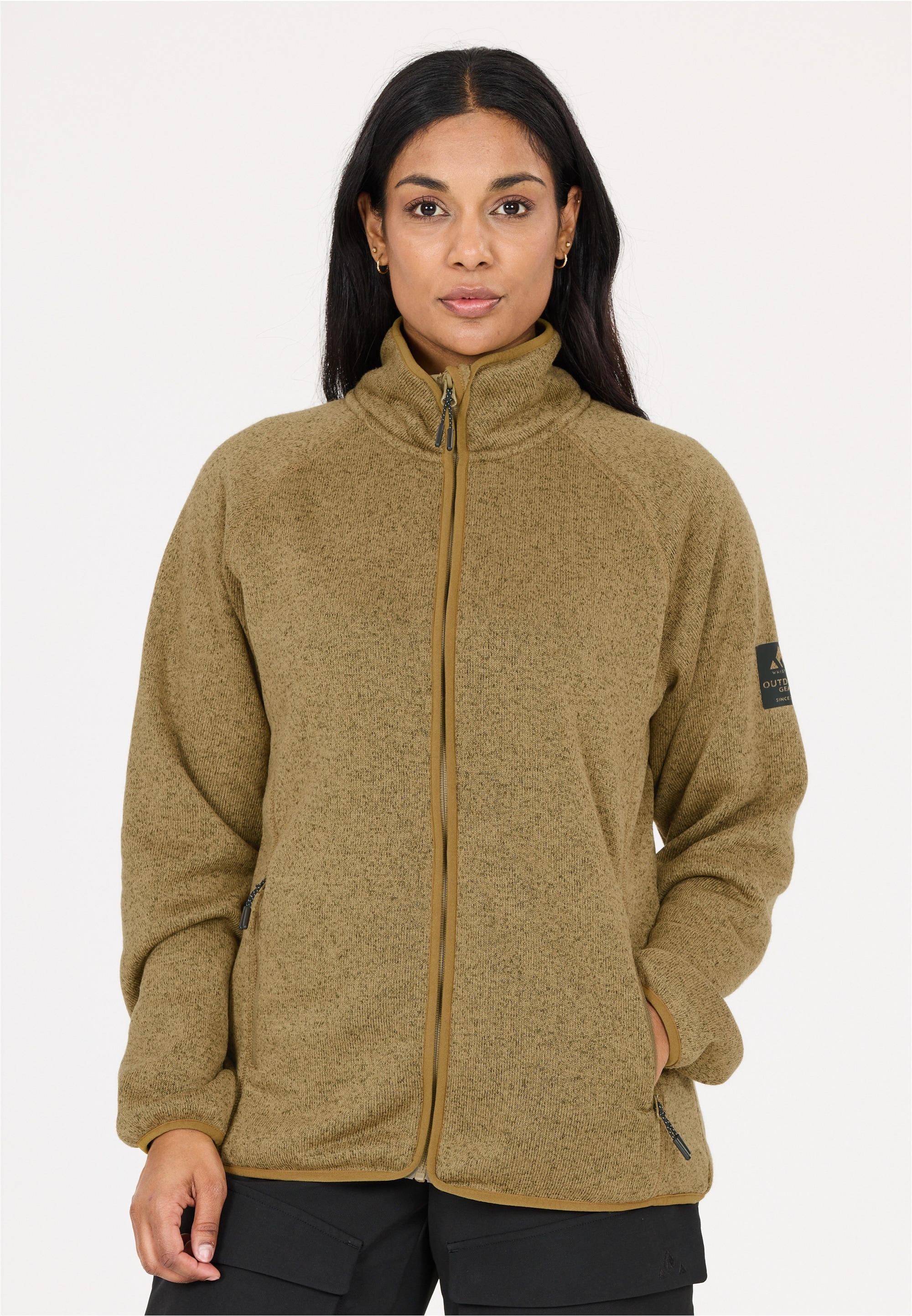 WHISTLER Fleecejacke »Wolven« mit gebürsteter Innenseite