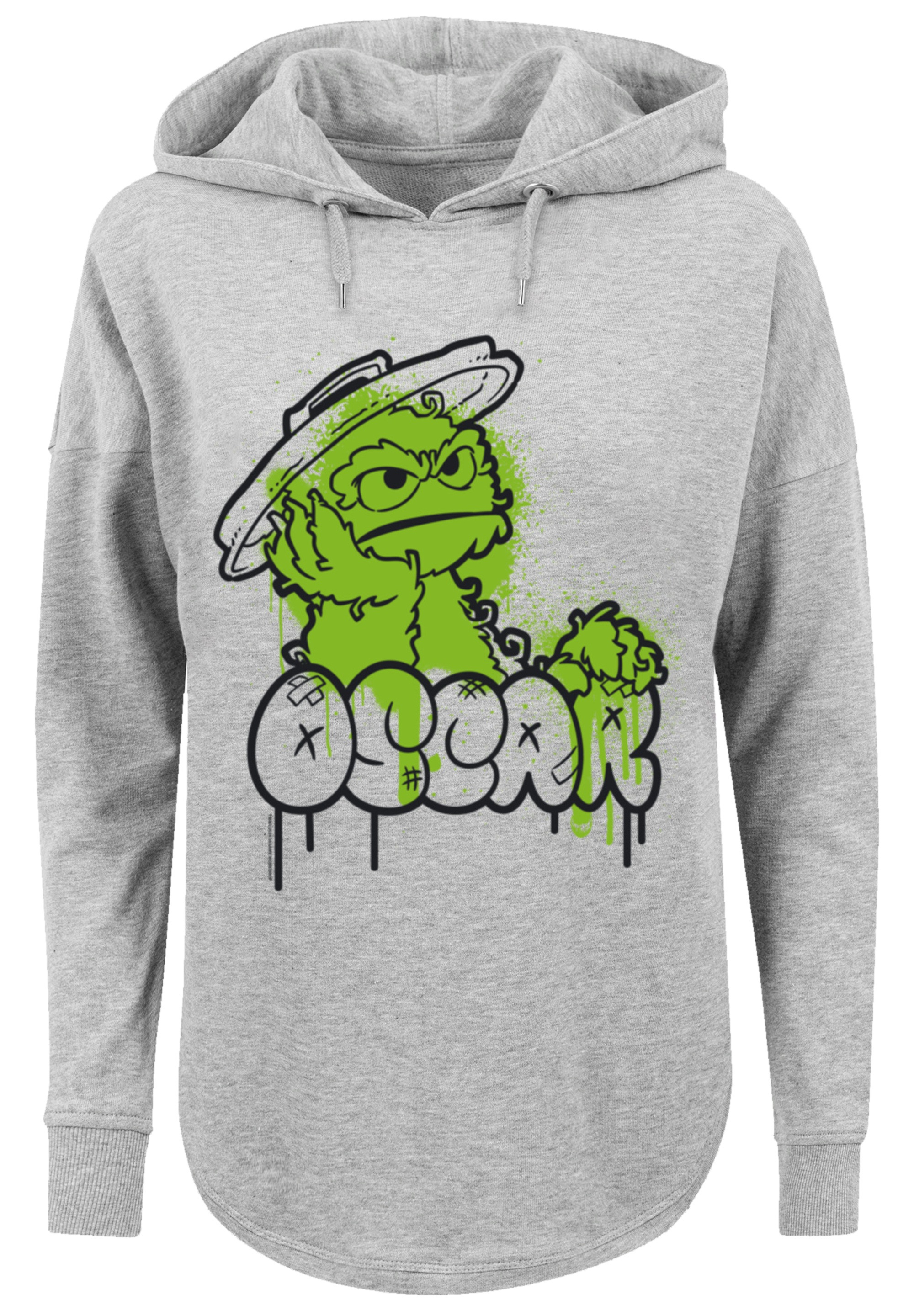 F4NT4STIC Kapuzenpullover "Sesamstraße Oscar Graffiti", Premium Qualität günstig online kaufen