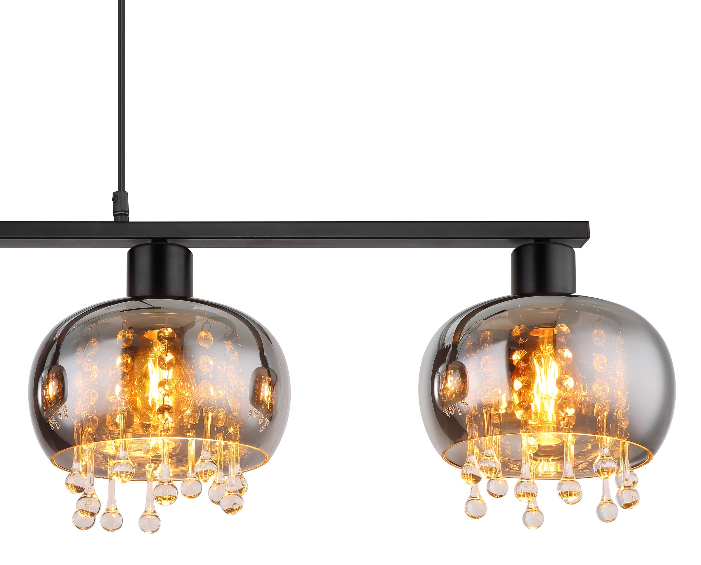 GLOBO LIGHTING Hängeleuchte »CORRY«, Leuchtmittel E27 | ohne Leuchtmittel, Hängelampe/Pendelleuchte/Esszimmer/Wohnzimmer/Esstisch