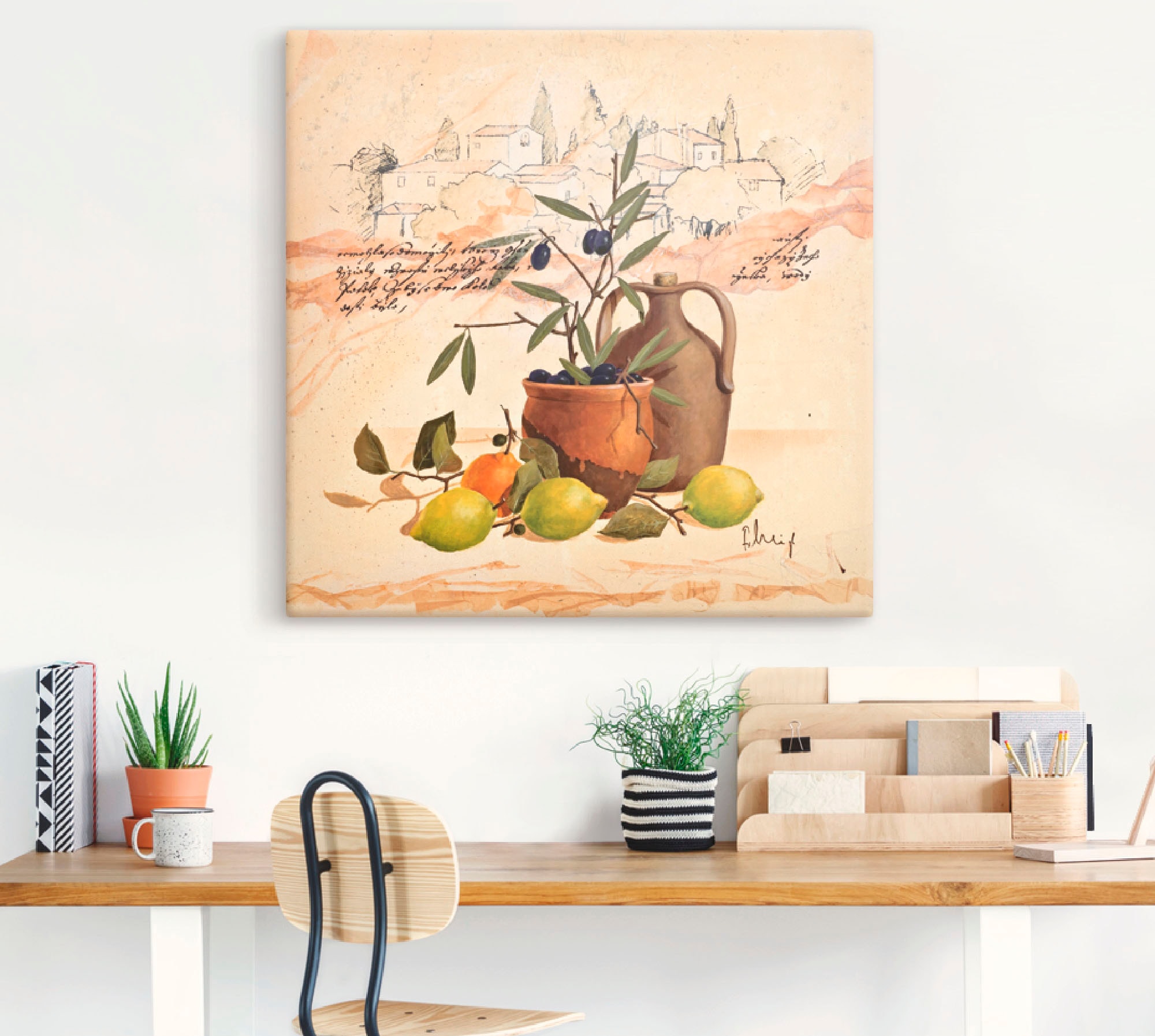 Artland Wandbild »Lavendel Impressionen«, Arrangements, (1 St.), als Leinwandbild, Poster, Wandaufkleber in verschied. Größen