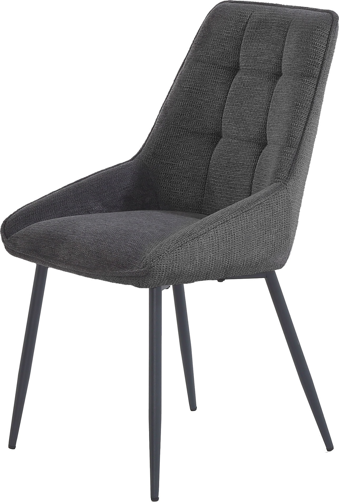 Jockenhöfer Gruppe Esszimmerstuhl »ROGER« (Set) 4 Stk.4-Fuss Stuhl, Webstoff, Schalenoptik