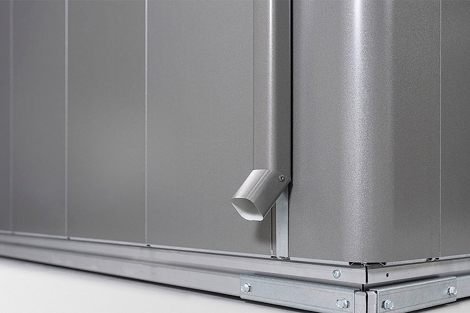 Biohort Gerätehaus »NEO Gr. 1D, verschiedene Farben« stylisches Gartenhaus mit Flachdach