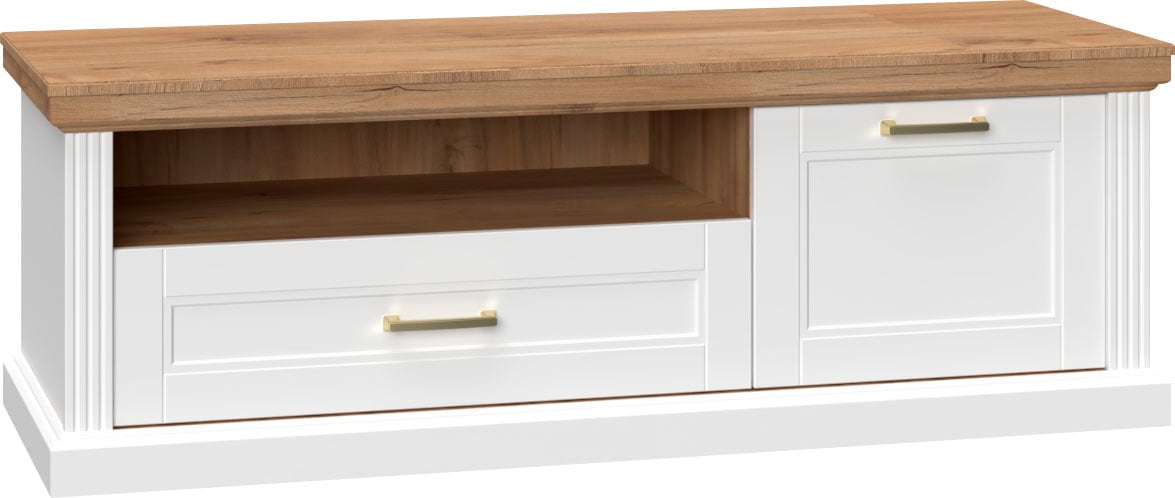 Home affaire TV-Board "Tara", (H/B/T): 52/151/54cm), lackiert mit wasserbas günstig online kaufen