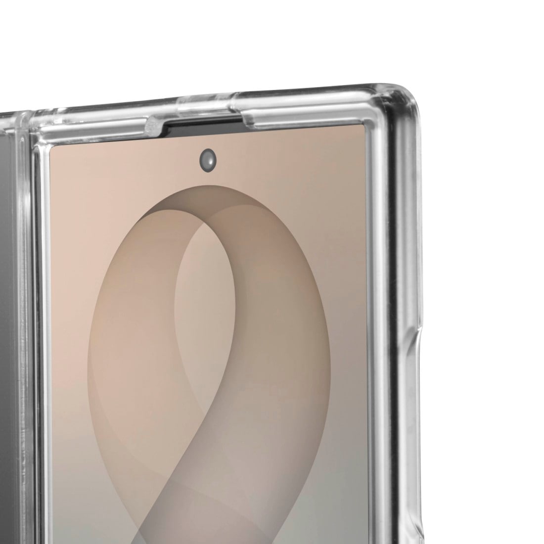 Hama Smartphone-Hülle »Handyhülle für Samsung Galaxy Z Fold8 Transparent« Samsung Galaxy Z Fold8 Anti-Vergilbung, Anti-Rutsch, Kratzschutz, Ultra-Slim
