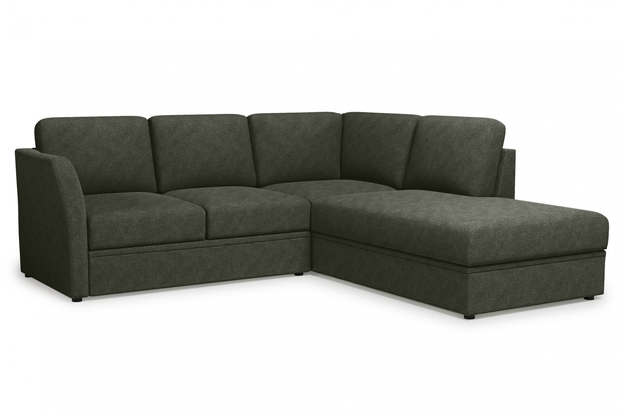 Home affaire Ecksofa »Lavars, L-Form, Schlafsofa«, mit Bettfunktion und Stauraum, in zwei verschiedenen Bezugsqualitäten