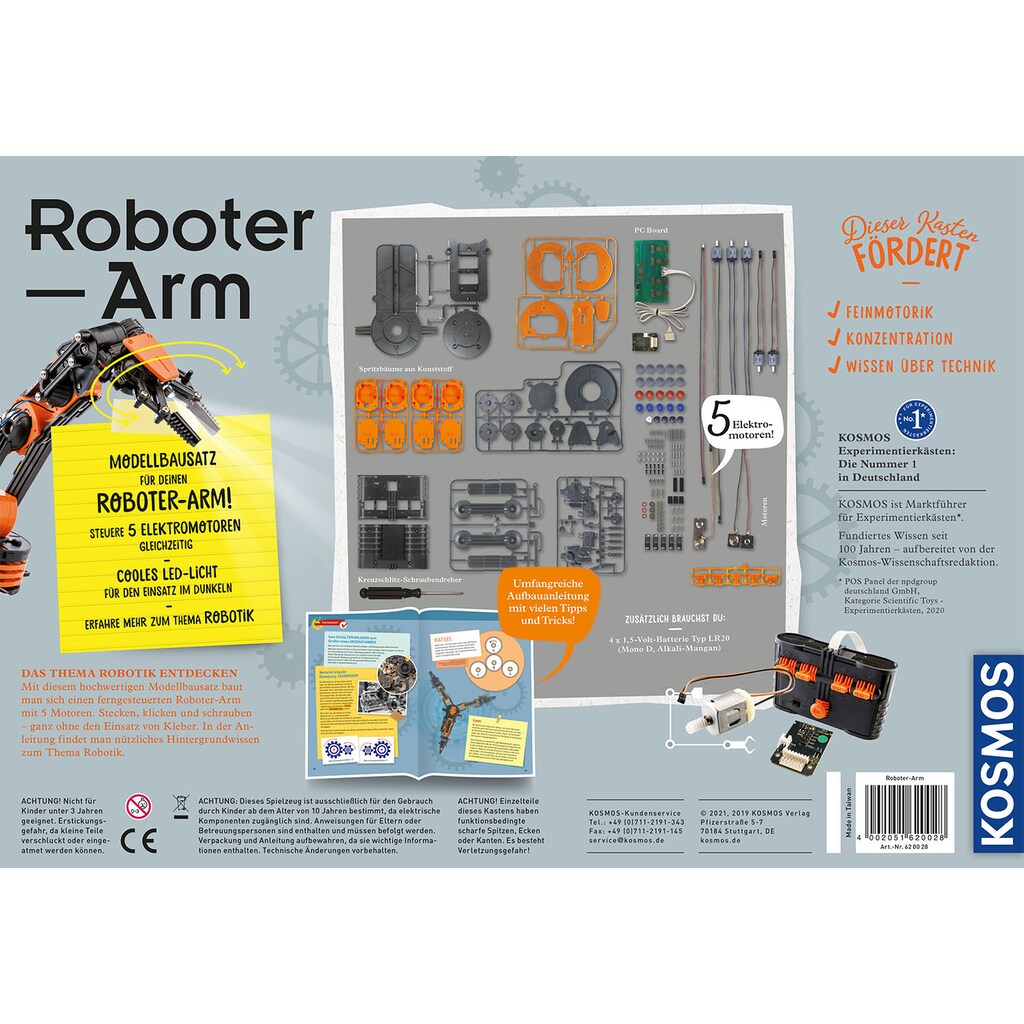Kosmos Modellbausatz »Roboter-Arm«