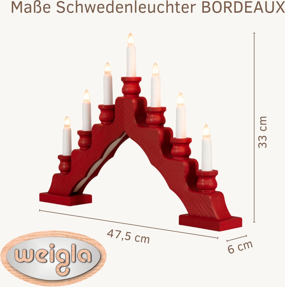 Weigla Lichterbogen »Schwede, Weihnachtsdeko«, 7-flammig