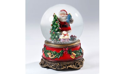 CHRISTMAS GOODS by Inge Spieluhr »Santa«, (1 tlg.), zum Aufziehen, Schneekugel kaufen