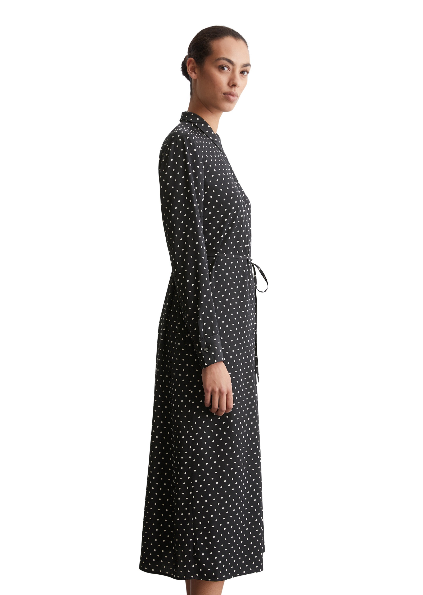 Marc OPolo Hemdblusenkleid "aus Viskose-Twill" günstig online kaufen