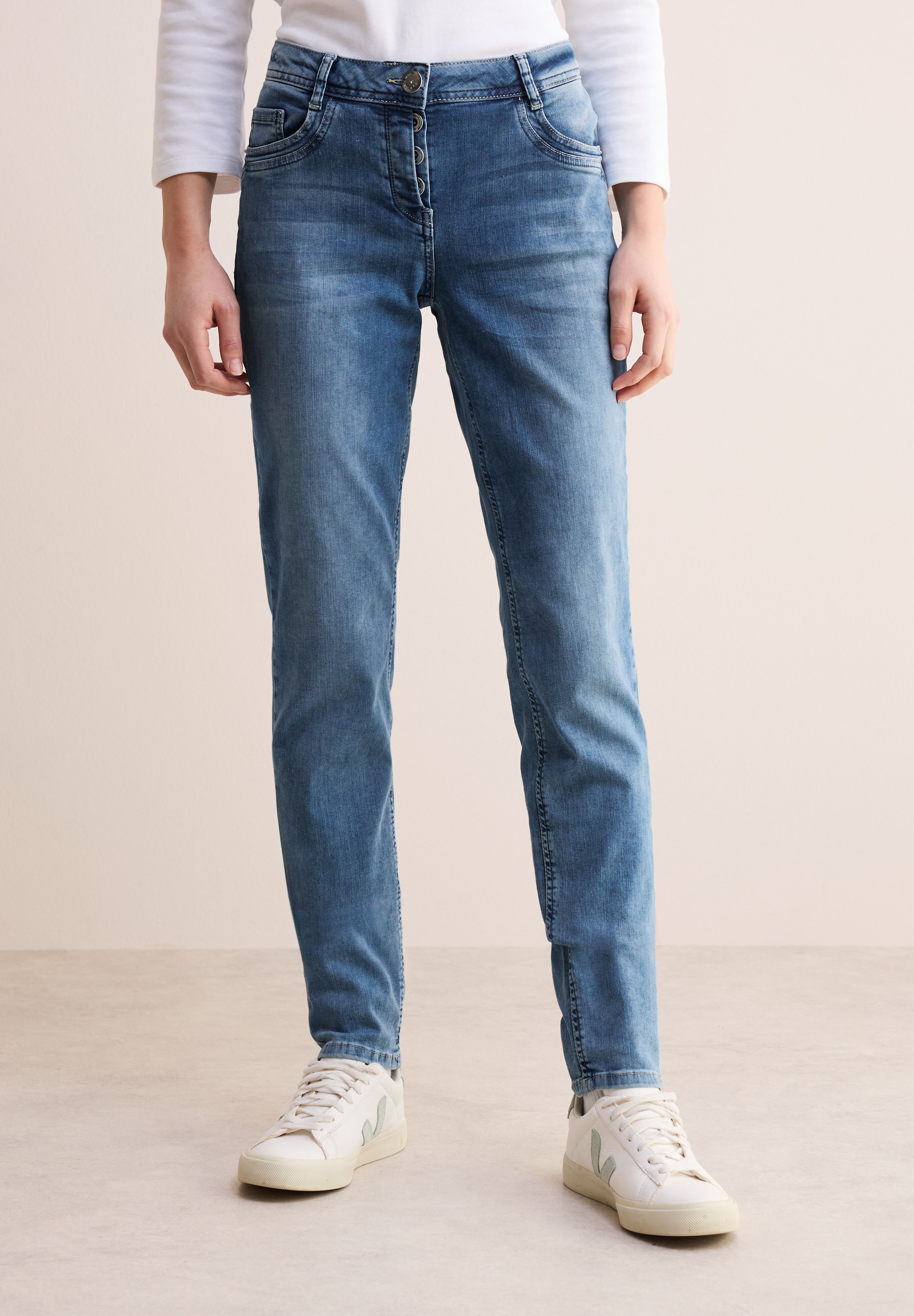 STREET ONE Gerade Jeans, 5-Pocket-Style