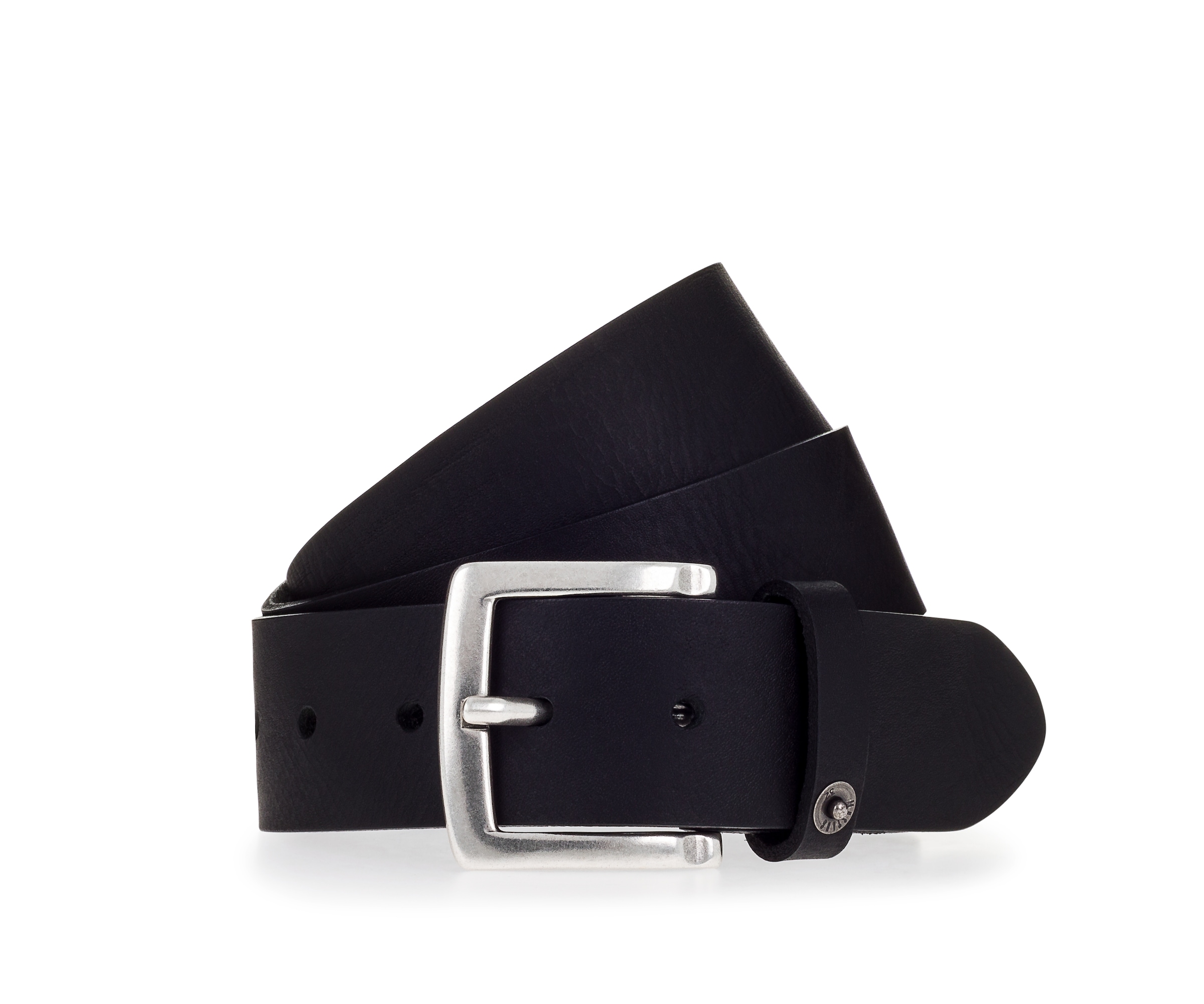 MUSTANG Ledergürtel 1 Stk. tlg. Mit Druckknopf-Applikation auf der Schlaufe günstig online kaufen