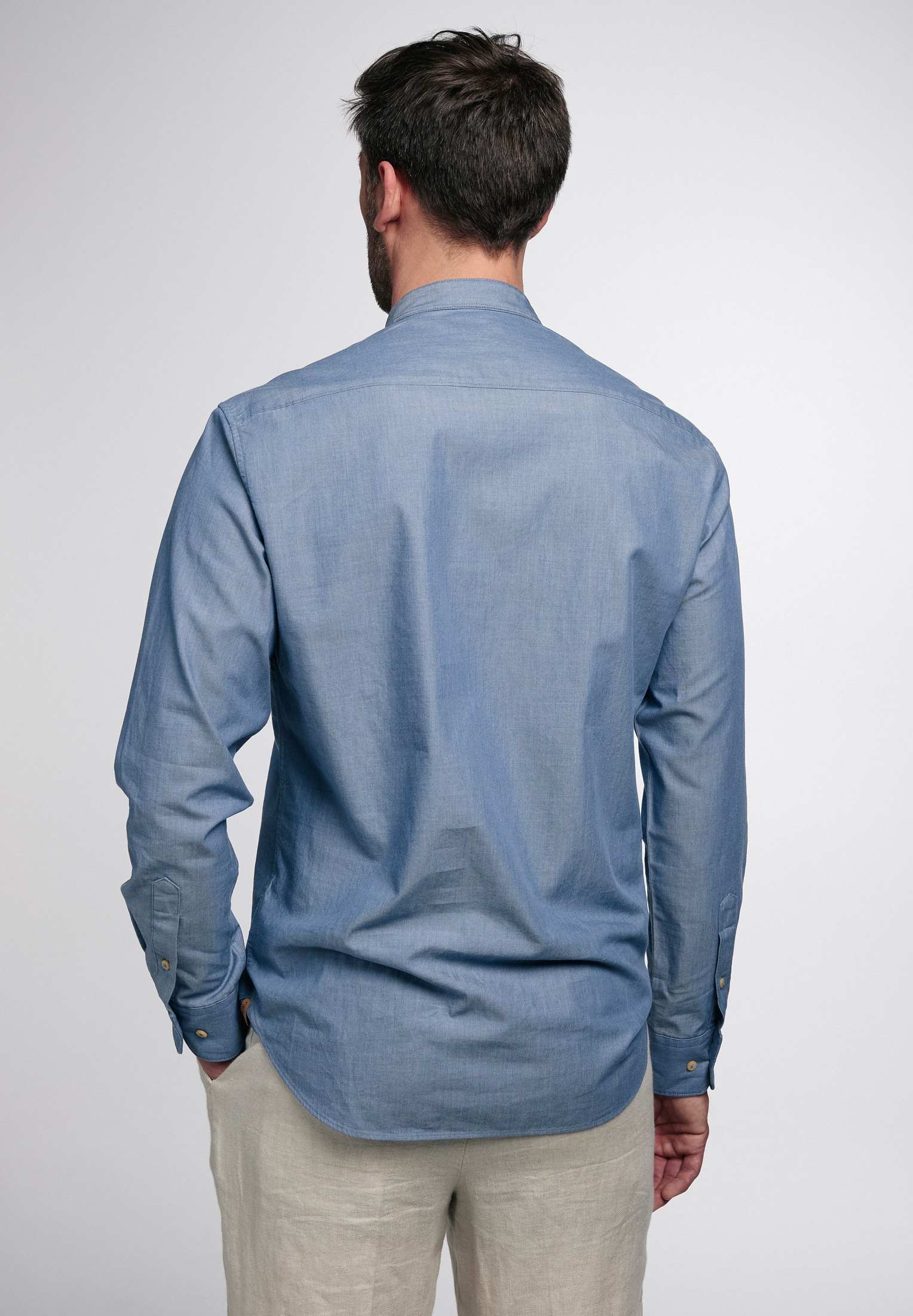 Eterna Langarmhemd »MODERN FIT«, EASY IRON (bügelleicht)