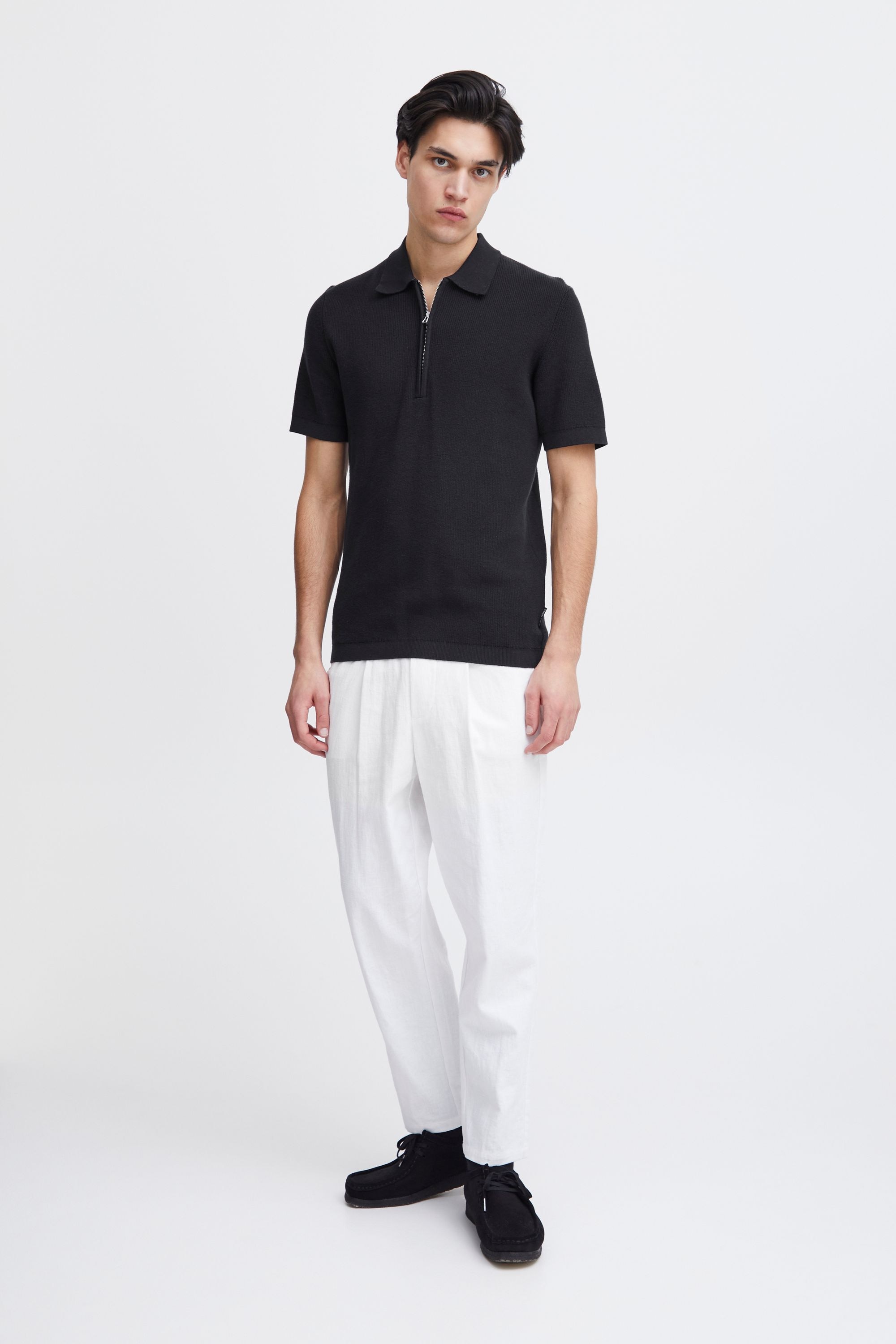 Casual Friday Poloshirt CFKarl structured knit polo sommerliches Poloshirt günstig online kaufen