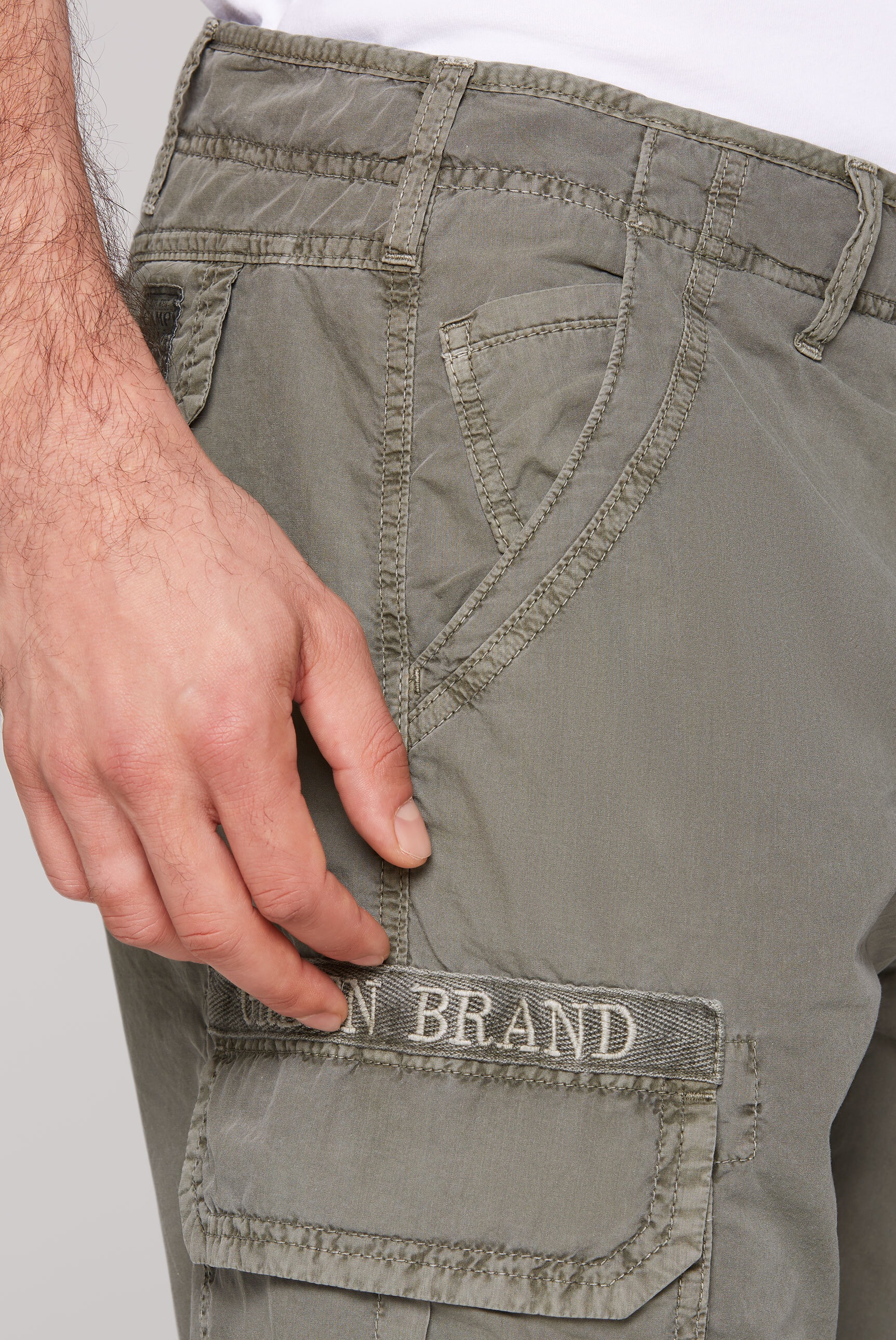 CAMP DAVID Shorts, aus Baumwolle