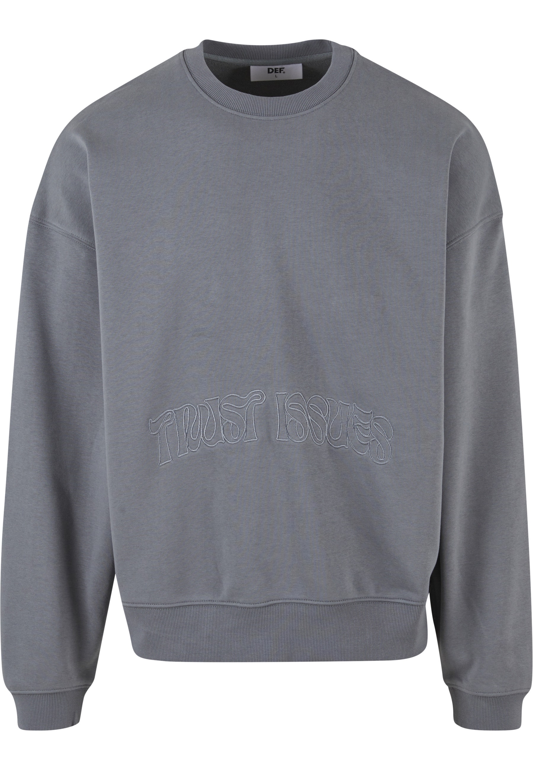 DEF Rundhalspullover "DEF DEF Trust Issues Pullover" 1 Stk. günstig online kaufen