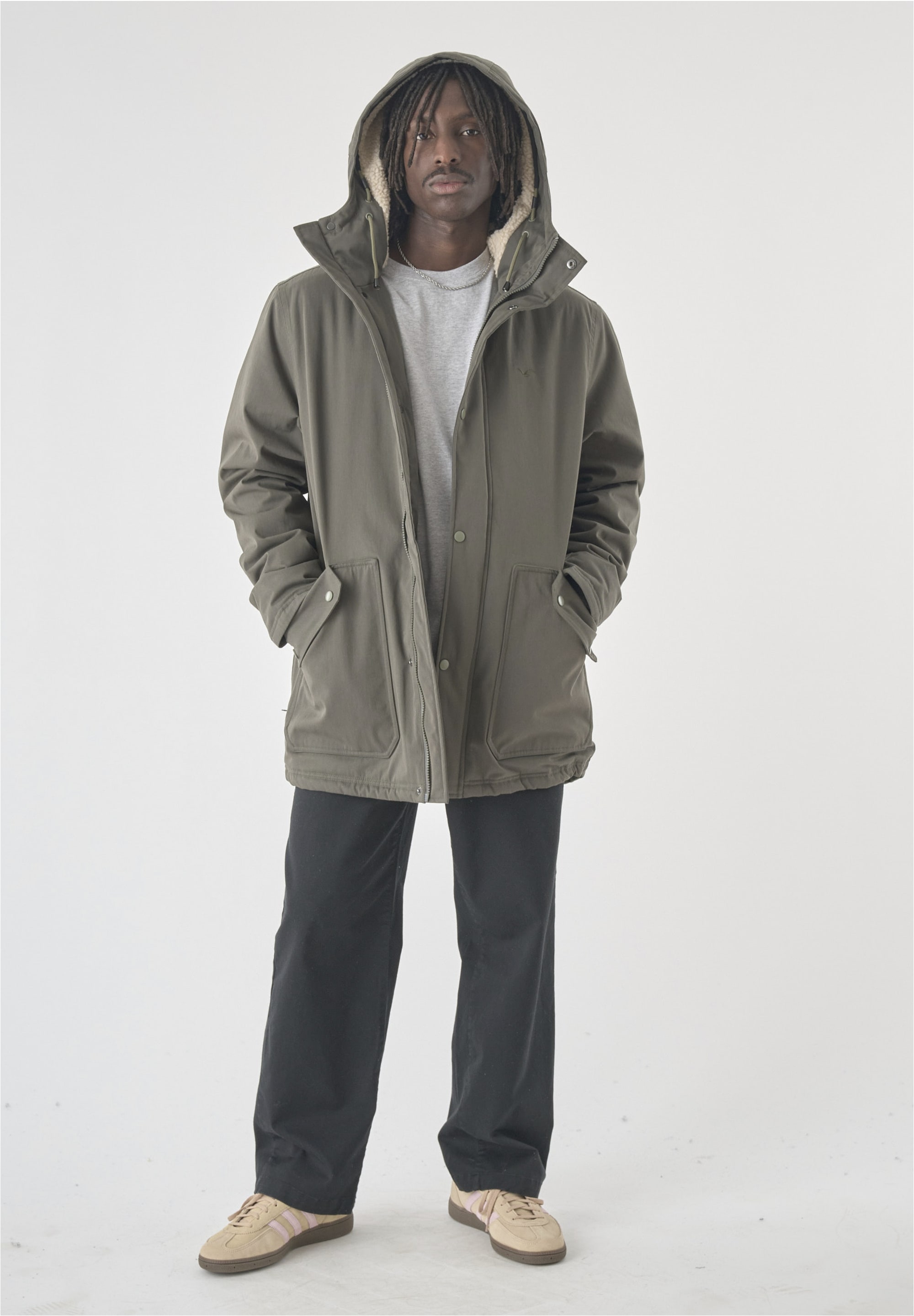 Cleptomanicx Parka »Winter Jacket Larum Original«, mit lockerem Schnitt