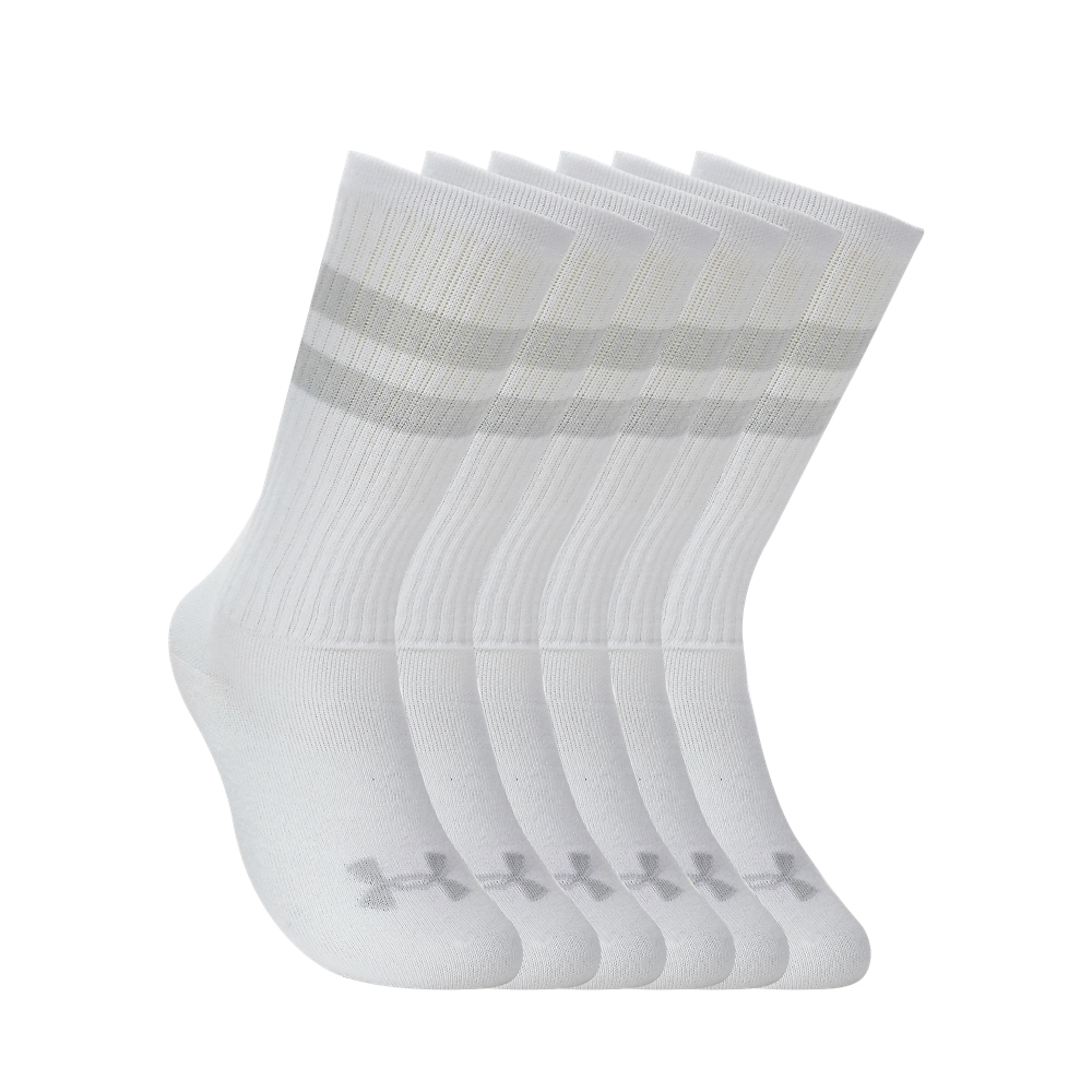Under Armour® Tennissocken »UA Essential 6pk Crew«, (Packung, 6 Paar)