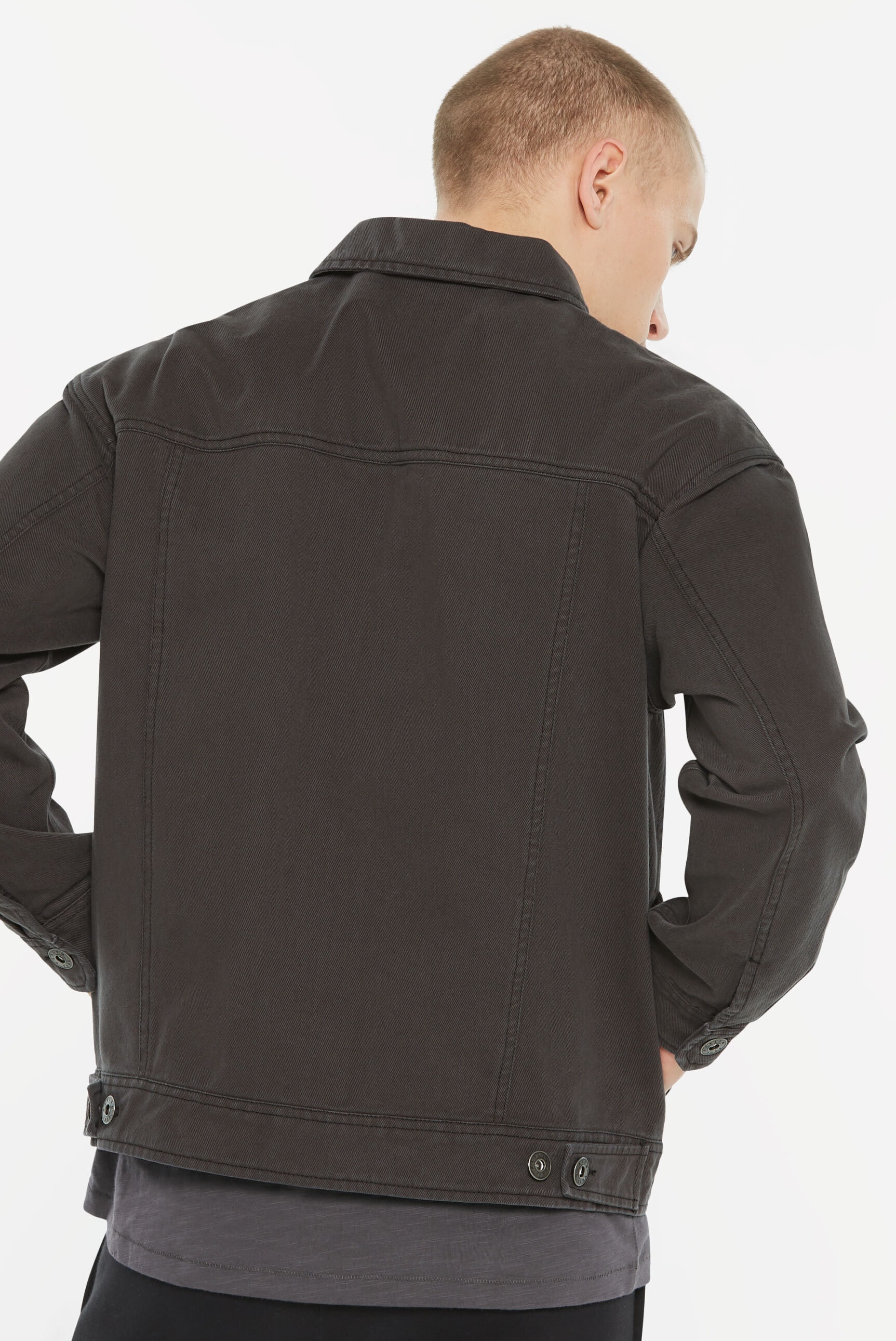 Harlem Soul Jeansjacke ohne Kapuze