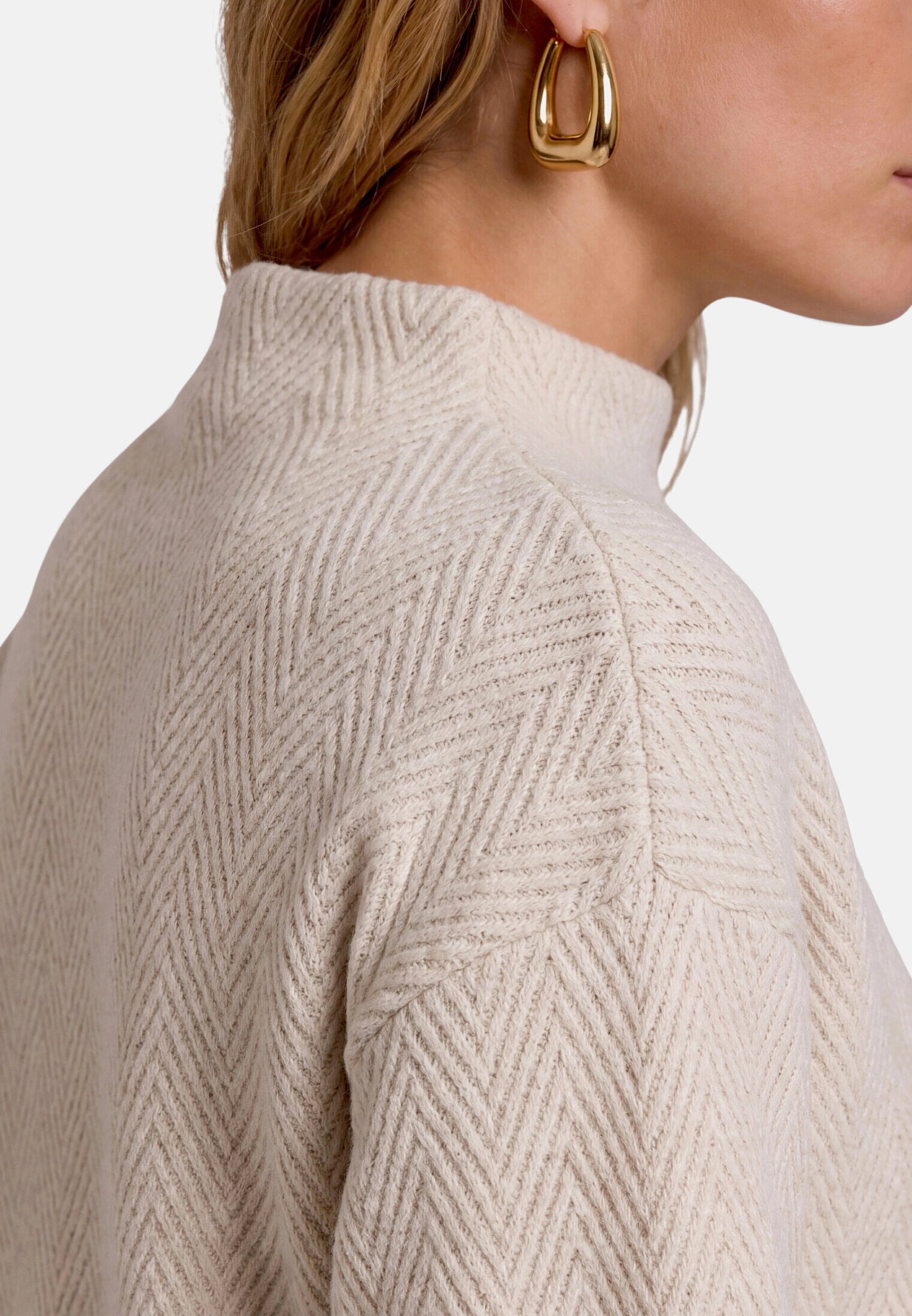 Zero Sweatshirt »Damen mit 3/4 Arm«, Material
