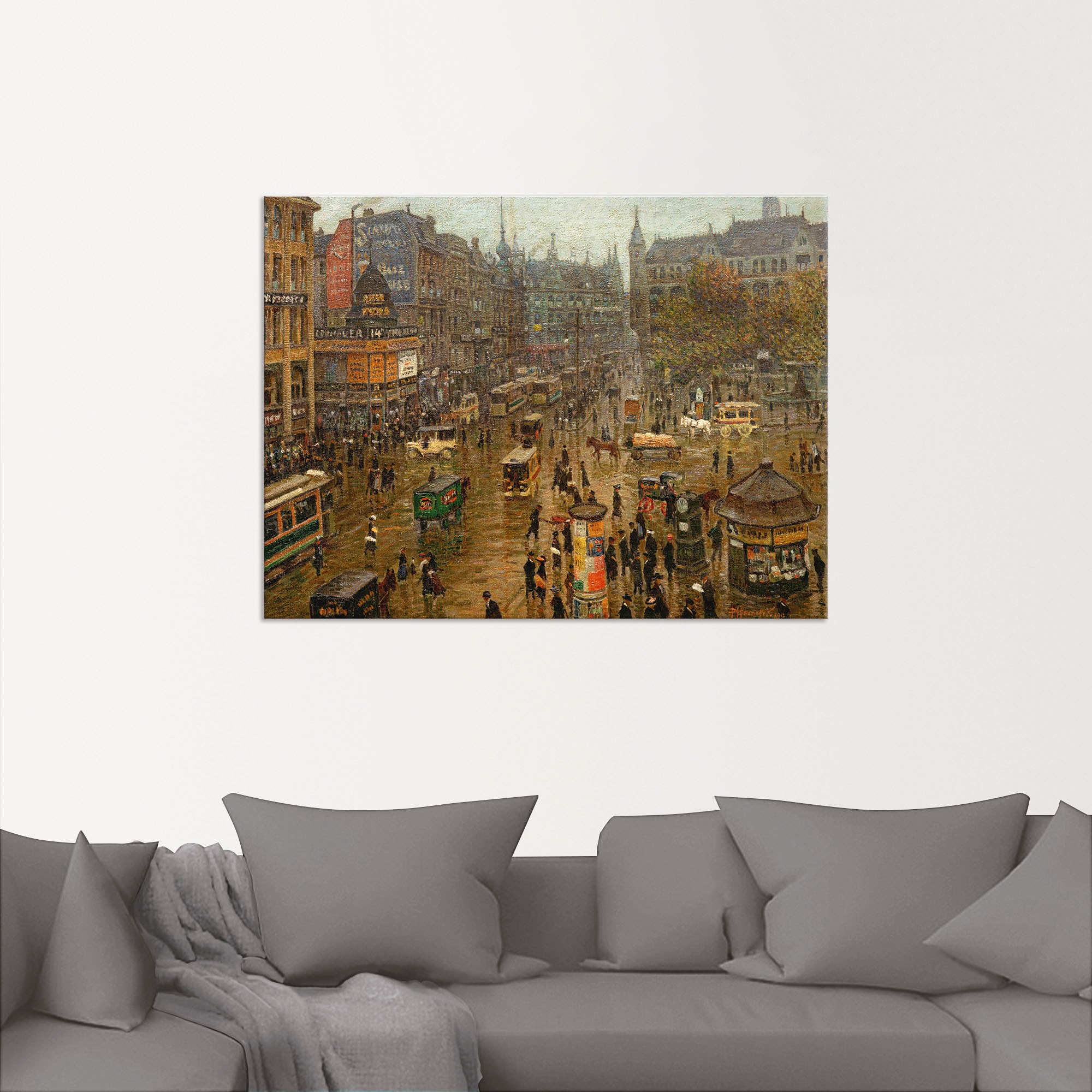Artland Wandbild »Der Spittelmarkt«, Berlin, (1 St.), als Alubild, Outdoorbild, Leinwandbild in verschied. Größen