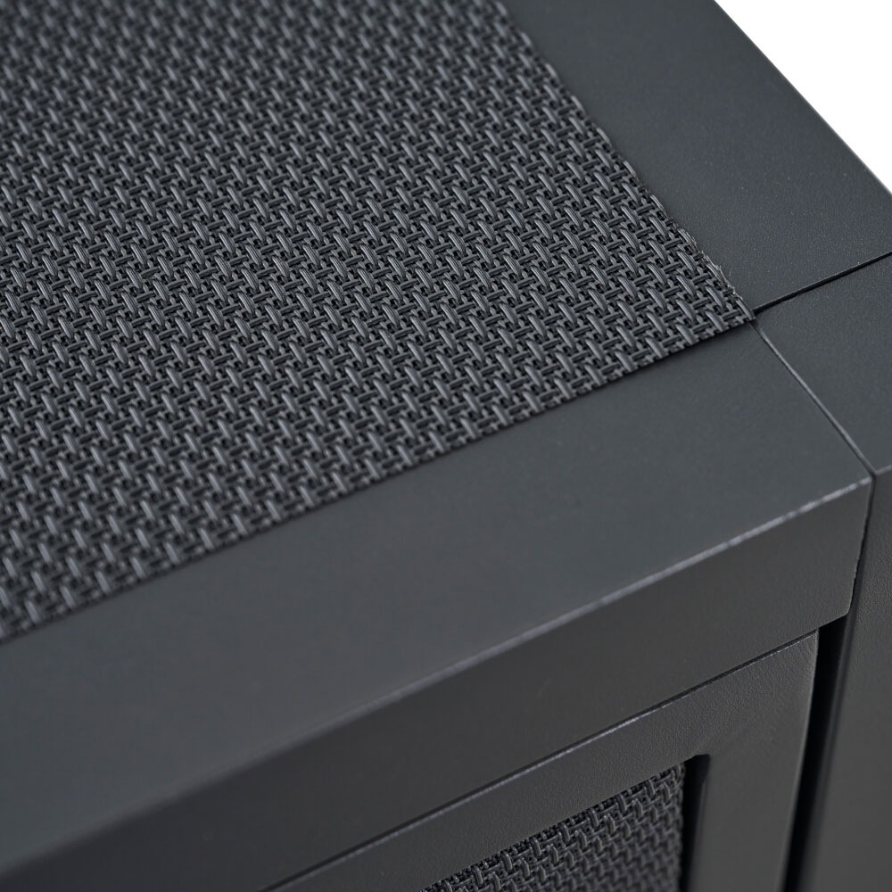 Siena Garden Gartentisch »PALMA Basiselement« Aluminiumrahmen, Ranotex® Bezug dunkelgrau