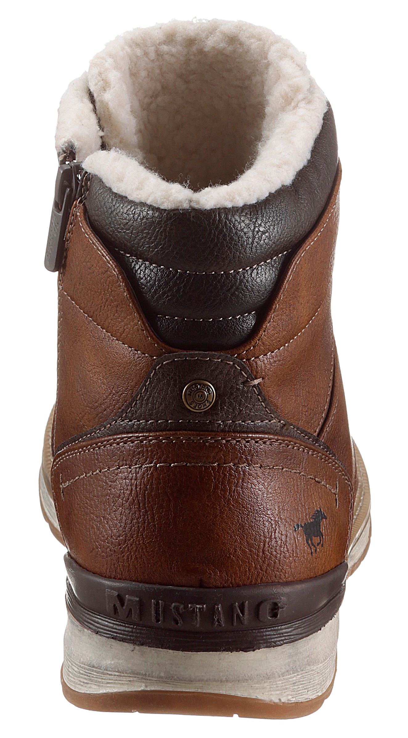 Mustang Shoes Winterboots, Casusalmode, Schnürboots, Winterstiefel mit Ösen günstig online kaufen