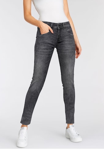 Slim-fit-Jeans »GINA RECYCLED DENIM«, mit seitlichem Keileinsatz