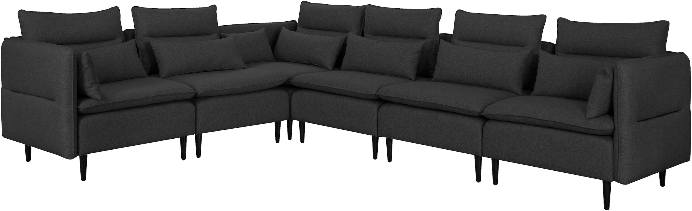 andas Ecksofa "ALVIK L-Form", zusammengesetzt aus Modulen, erweiterbar mit günstig online kaufen