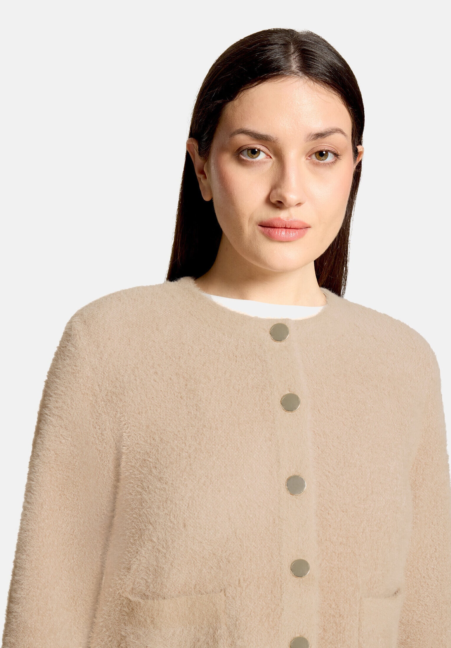 Betty Barclay Strickjacke »Damen mit aufgesetzten Taschen« 1 Stk.