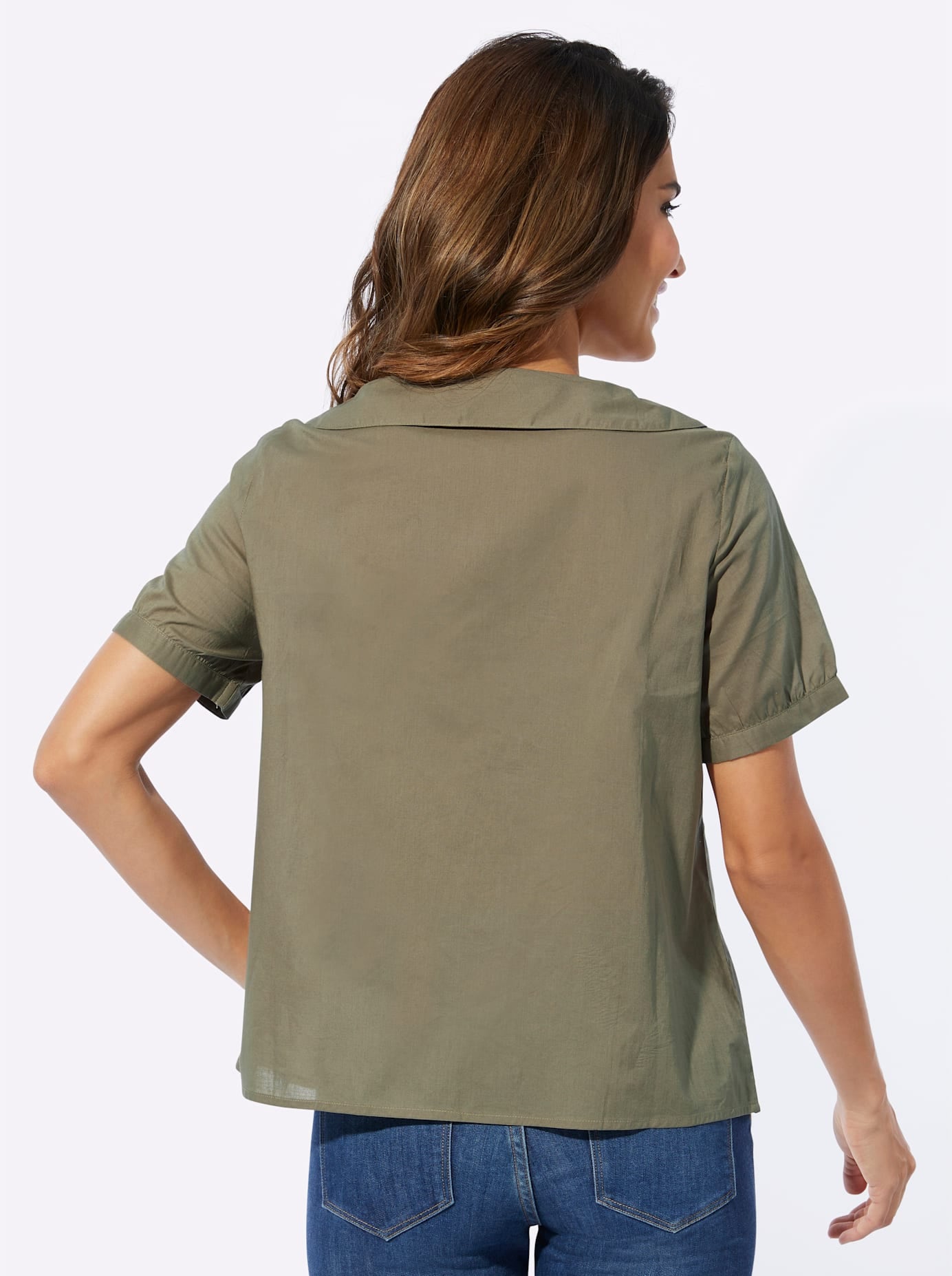 Classic Basics Kurzarmbluse