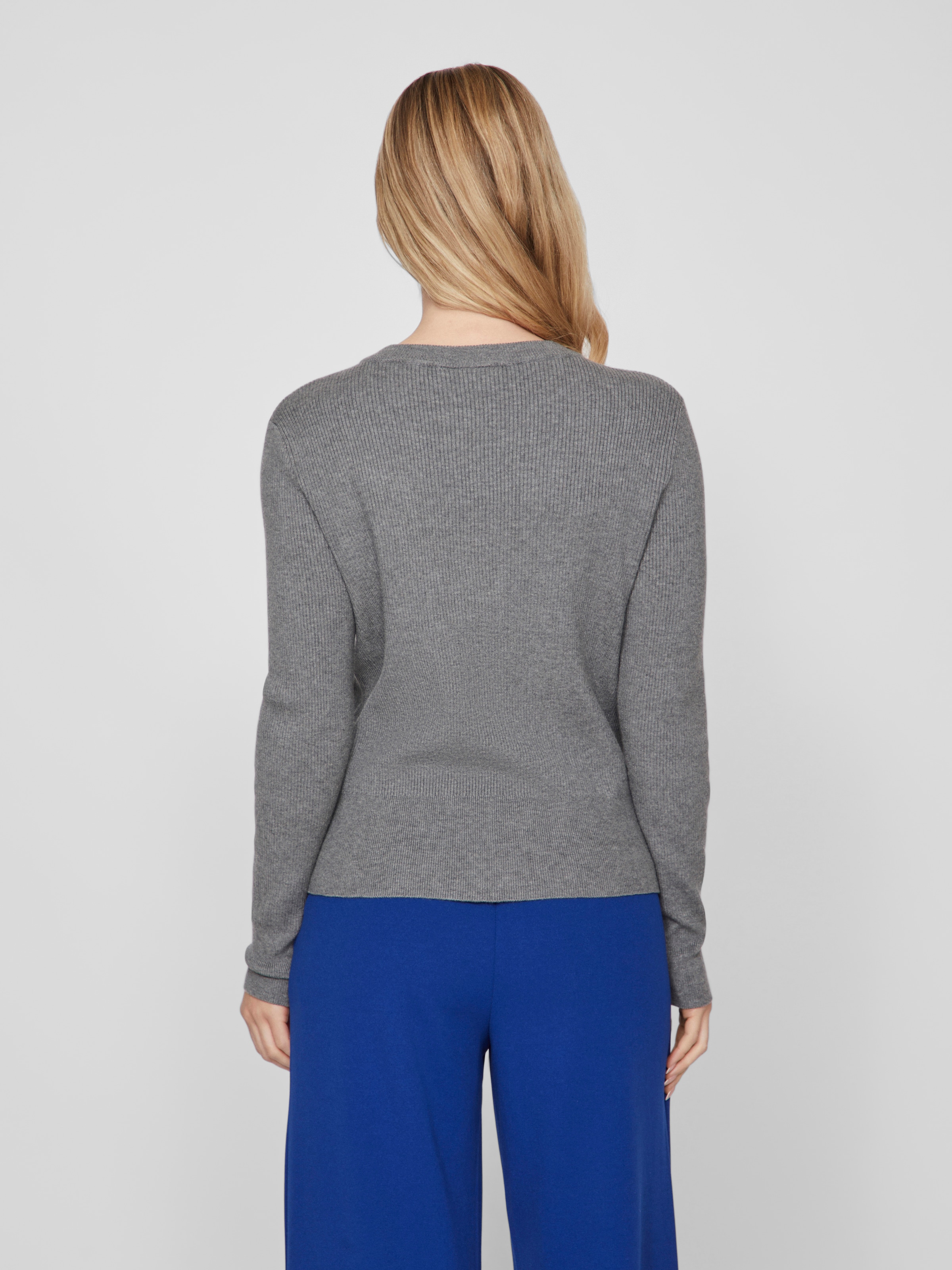Vila Rundhalspullover »VICOMFY O-NECK L/S KNIT TOP/SU - NOOS«