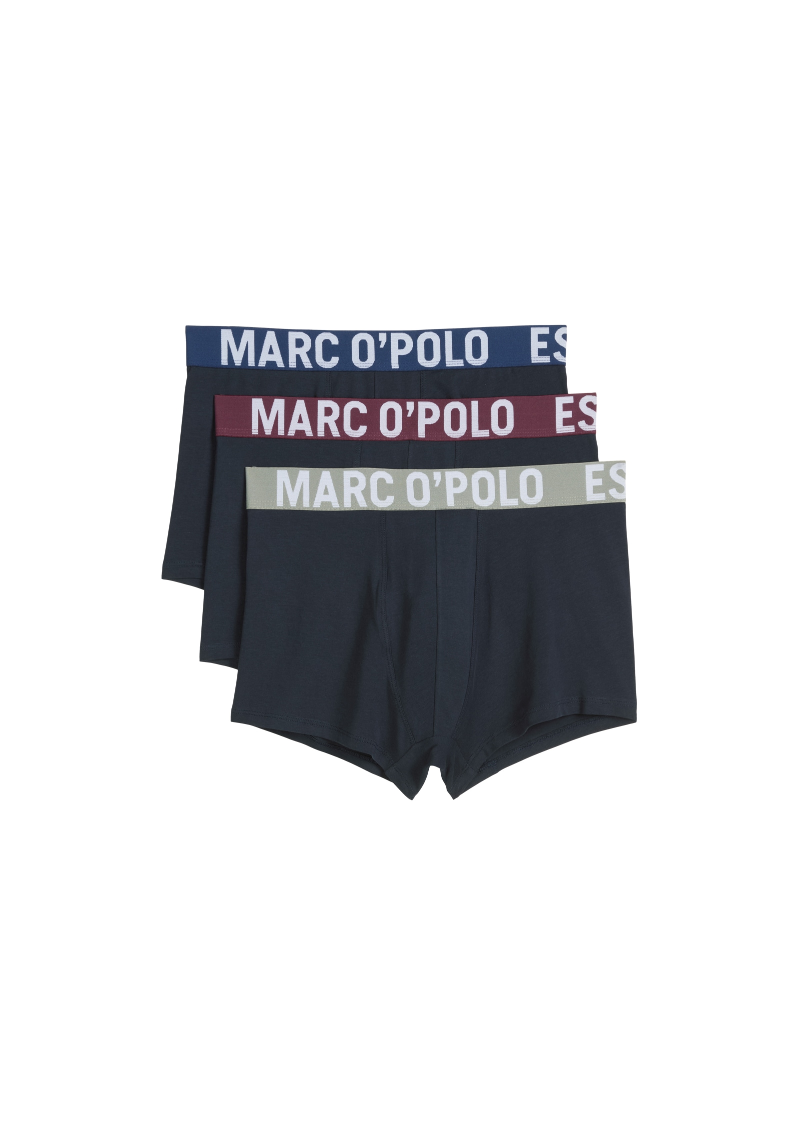 Marc OPolo Trunk "Essentials" 3er Pack, mit Logobund, ohne Eingriff, elasti günstig online kaufen
