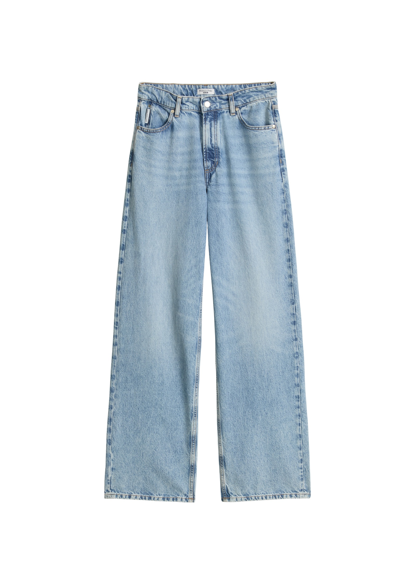 Marc O'Polo DENIM Weite Jeans »aus leichter Bio-Baumwoll-Qualität«