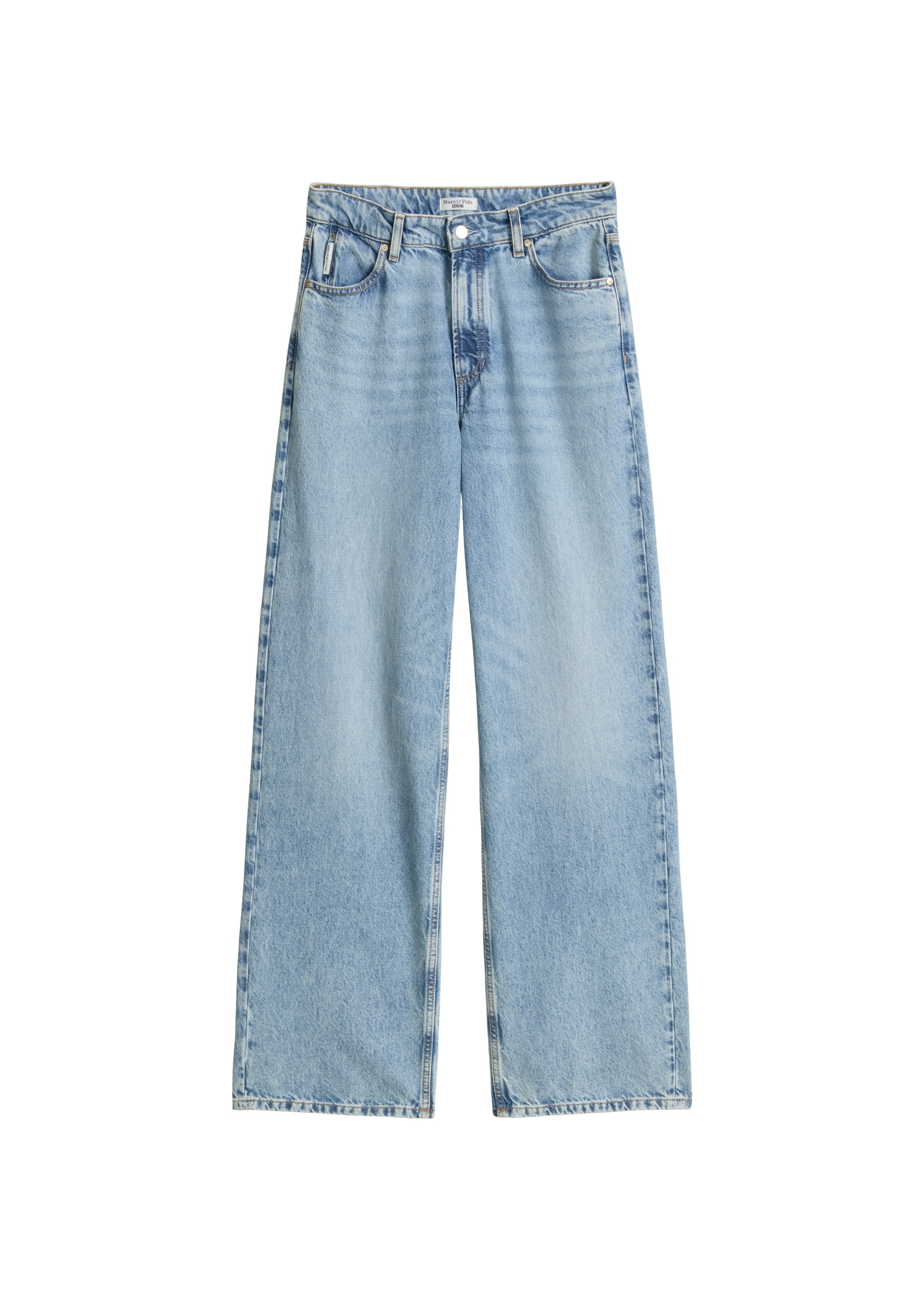 Marc OPolo DENIM Weite Jeans "aus leichter Bio-Baumwoll-Qualität" günstig online kaufen