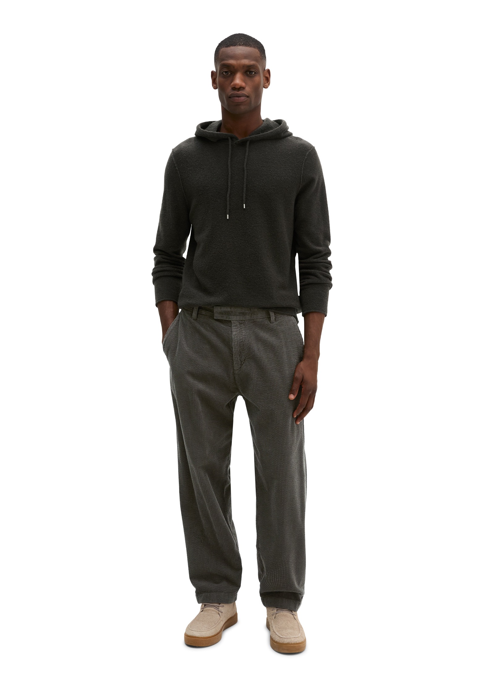 Marc O'Polo Strickpullover »aus weichem Bouclé-Schurwoll-Mix«