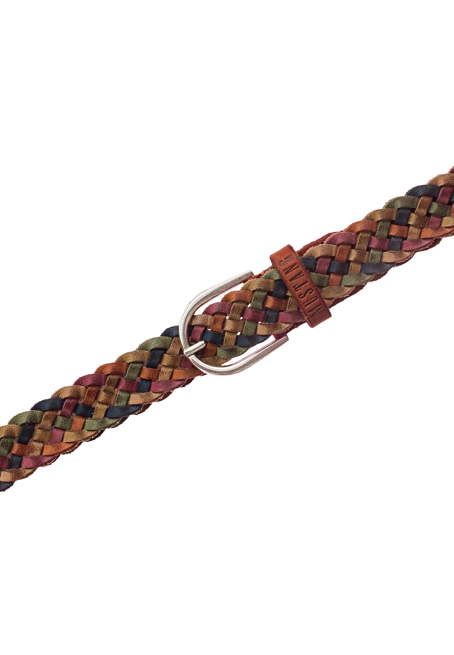 MUSTANG Flechtgürtel, (1 St.), Mit Hingucker-Flechtoptik, 3 cm günstig online kaufen