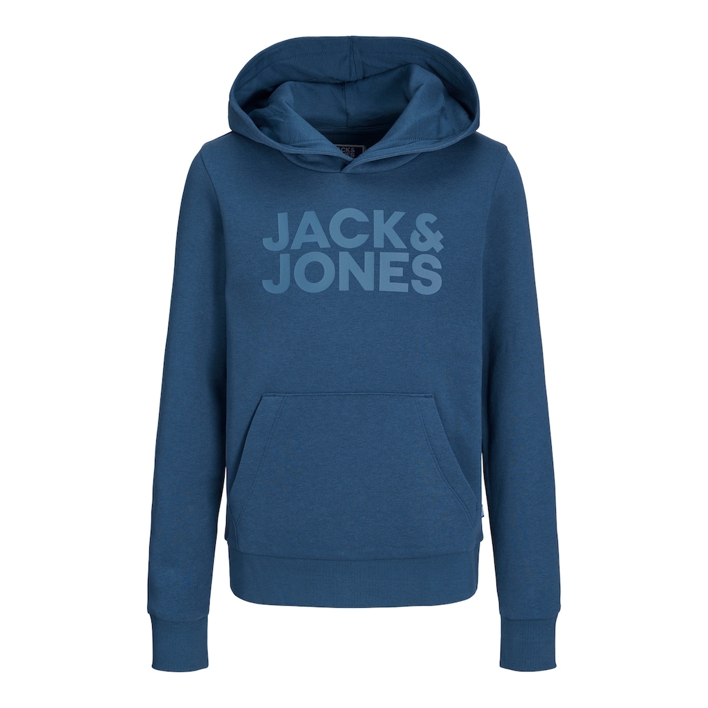 Jack & Jones Junior Kapuzensweatshirt »JJECORP LOGO SWEAT HOOD«