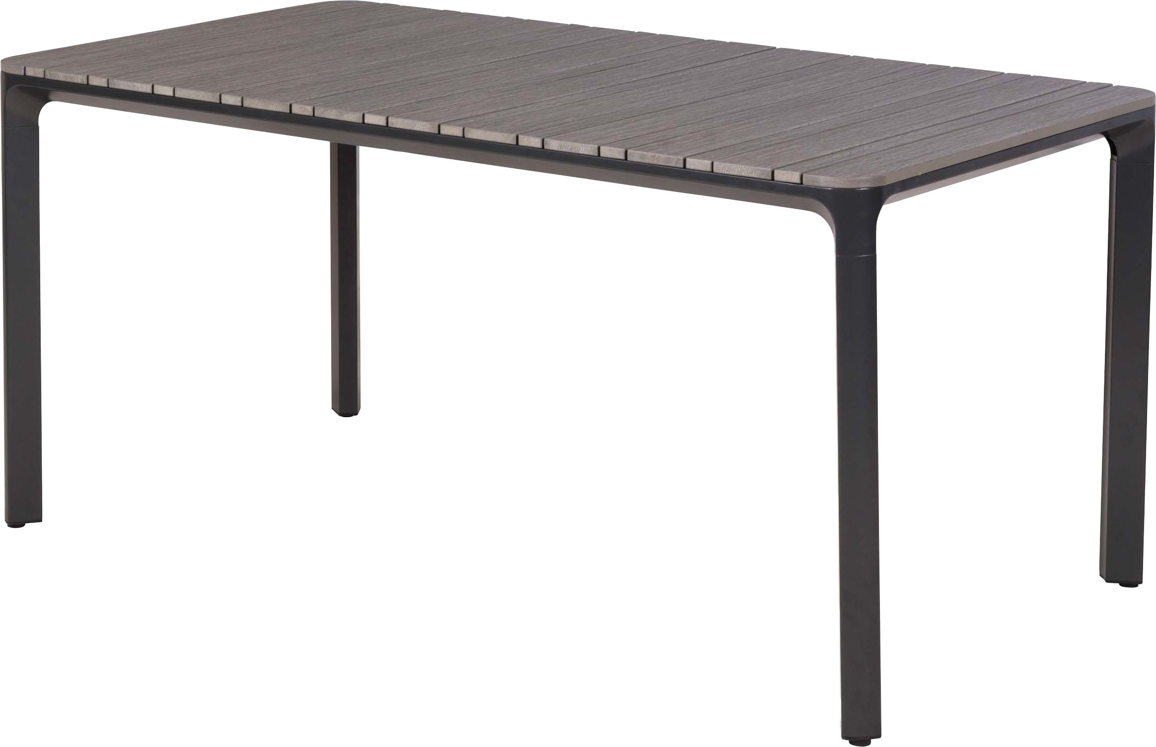 MERXX Garten-Essgruppe »Pisa« Set, 5 tlg. inkl. 4 Stapelsessel, 1 Tisch