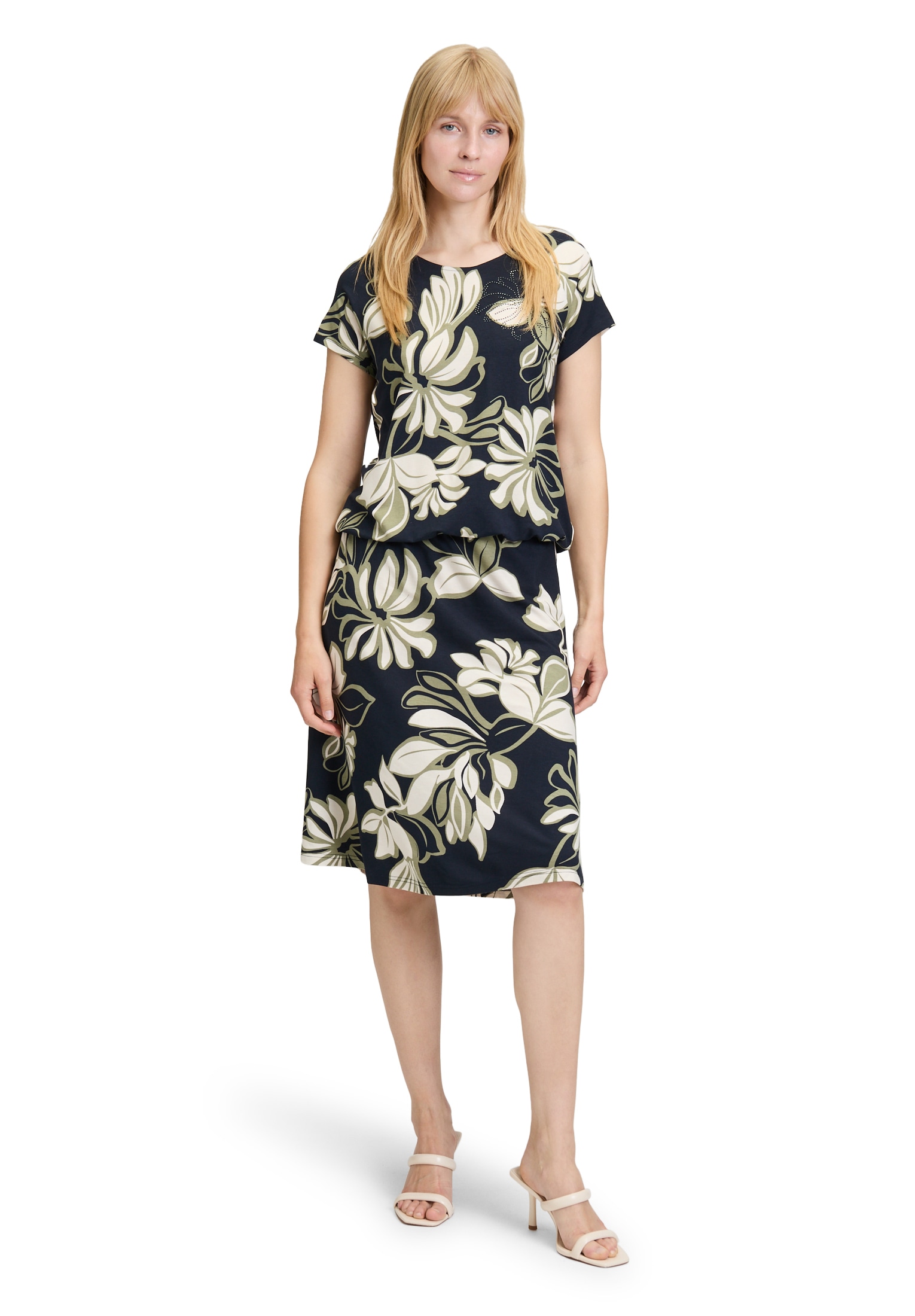 Betty Barclay Kurzarmshirt »Betty Barclay Printshirt mit Gummizug«, (1 tlg.)