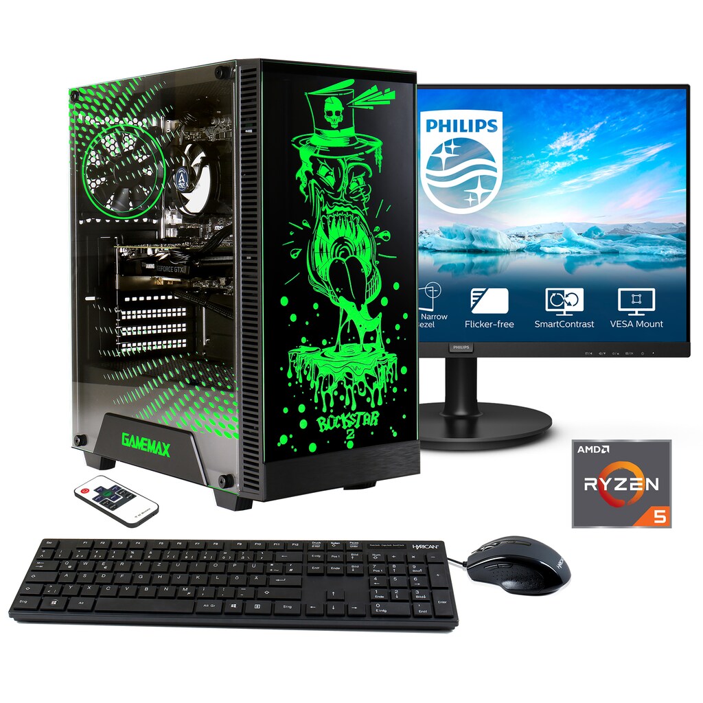 Hyrican Gaming-PC-Komplettsystem »Rockstar SET02188«