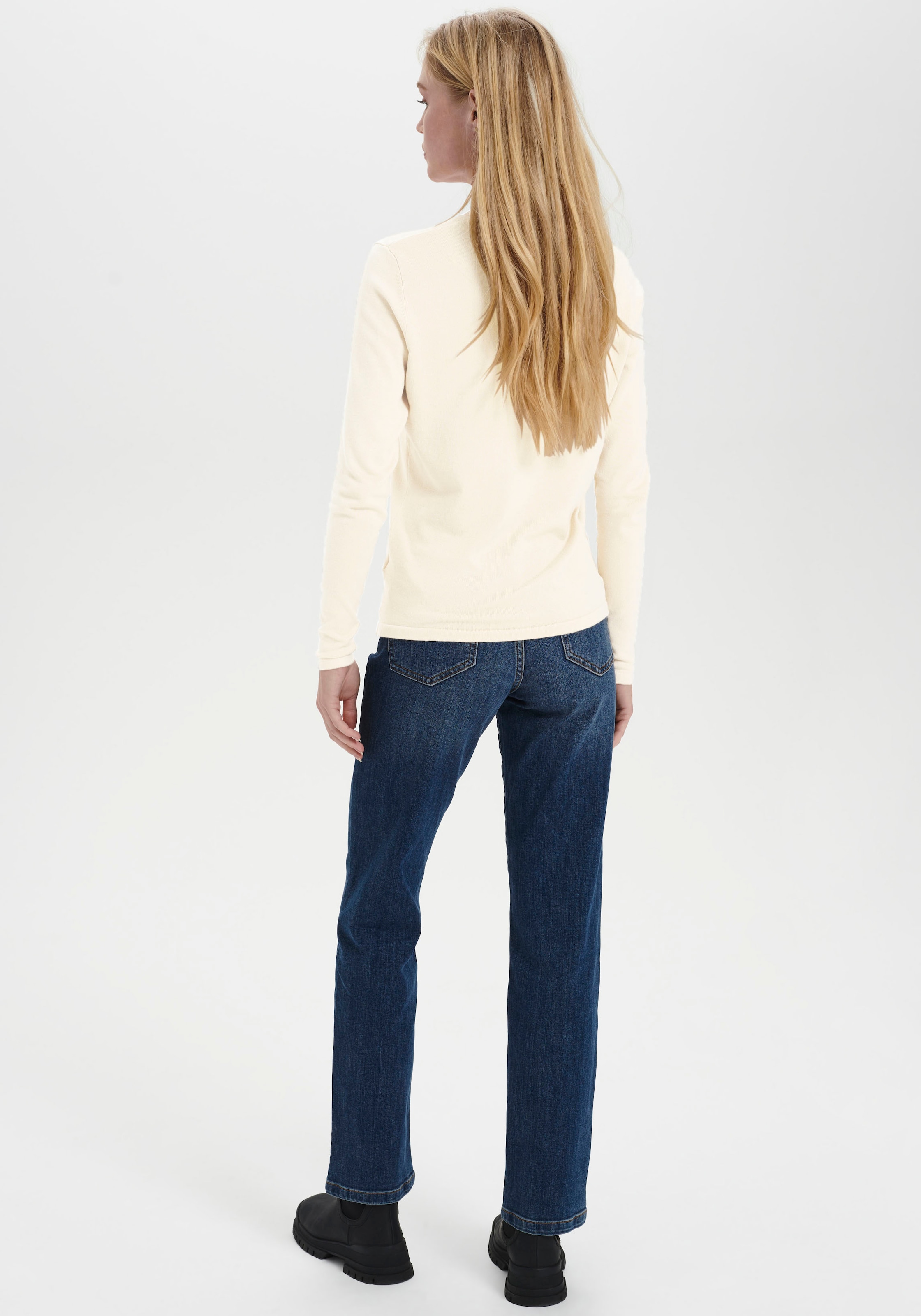 Saint Tropez Strickjacke »A8661, MilaSZ R-Neck Cardigan«