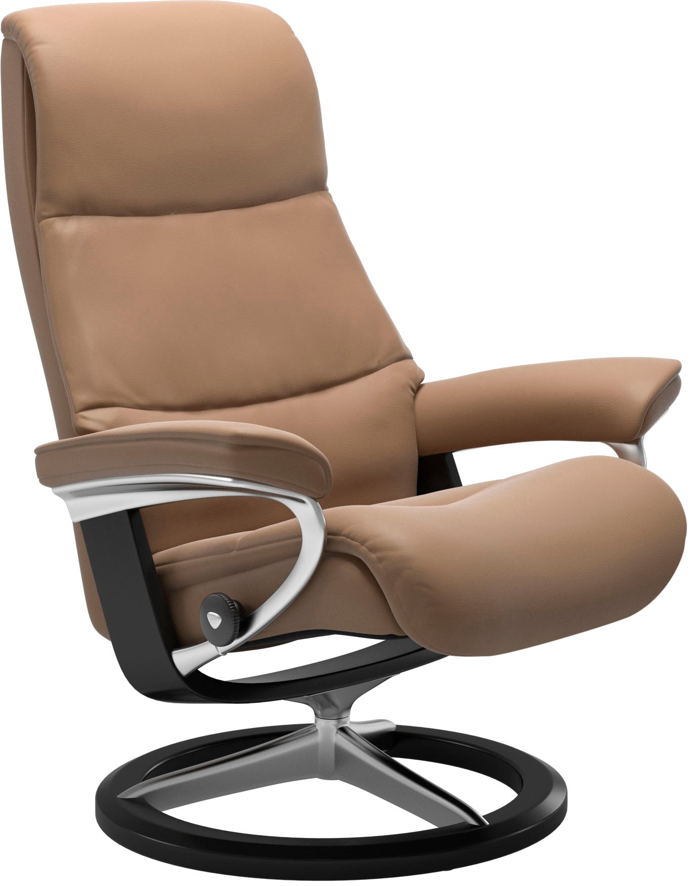 Stressless® Relaxsessel »View«, mit Signature Base, Größe M,Gestell Schwarz