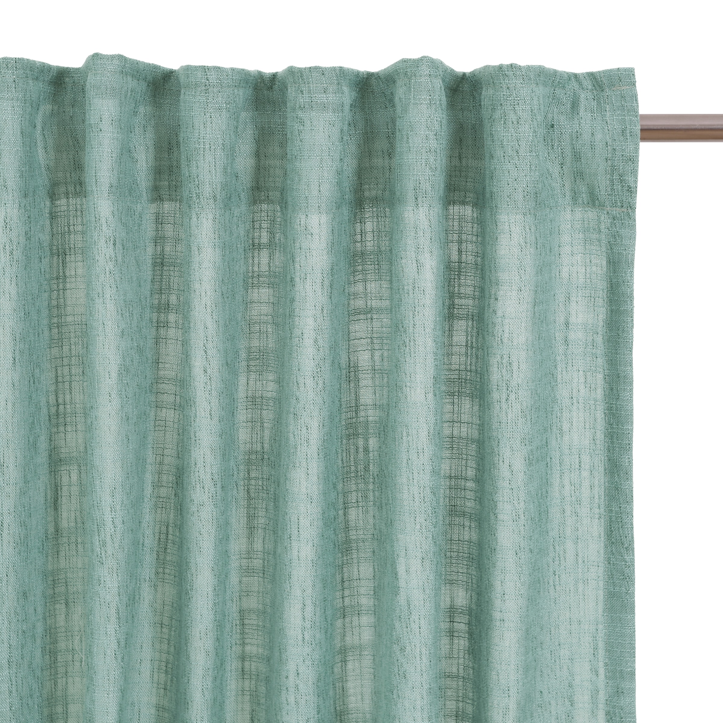 Bruno Banani Gardine »Jaden«, (1 St.), modern, Farbverlauf, zeitloser Schal, Leinenoptik