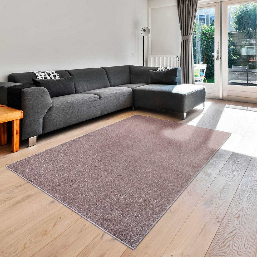 my home Teppich »»Pieter««, rechteckig, mit besonders weichem Flor,  Kurzflor,Design-Teppich mit Melange-Effekt | BAUR
